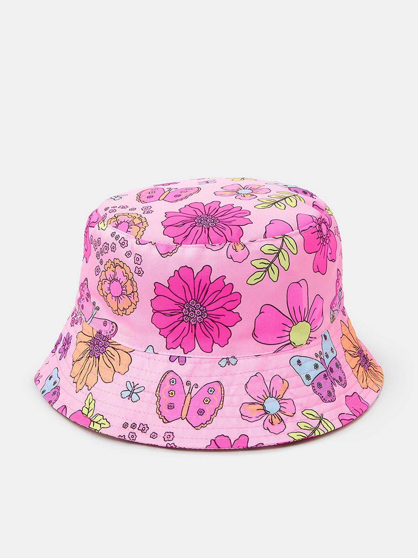 undefined Girls Retro Bloom Bucket Hat - Multi