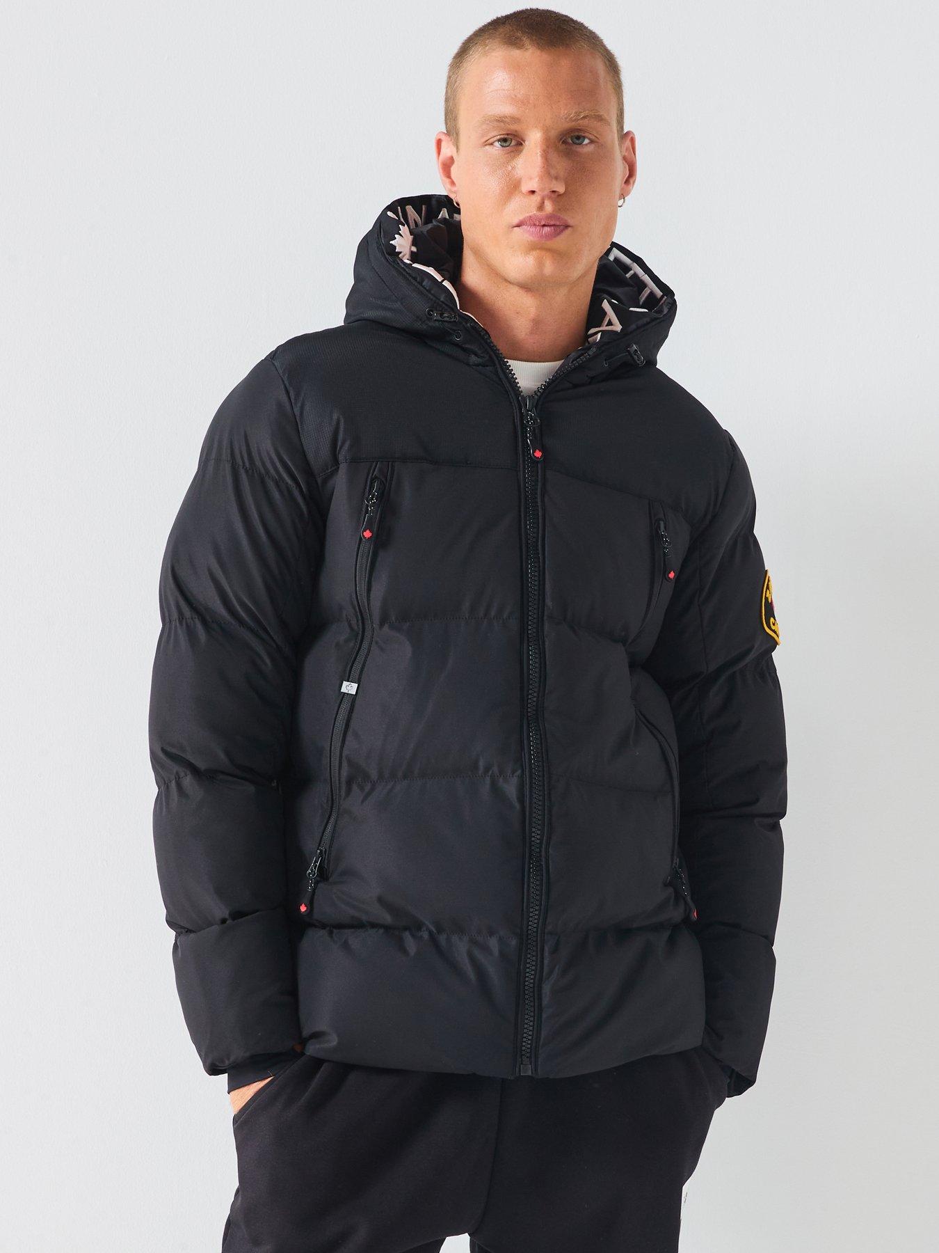 undefined Zavetti Canada Malvini 2.0 Padded Coat - Black