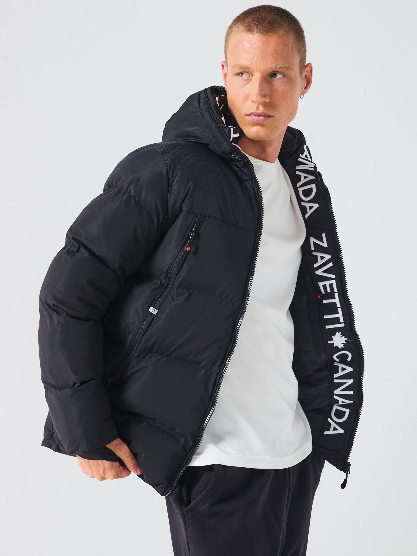 Image 6 of 6 of Zavetti Canada Malvini 2.0 Padded Coat - Black