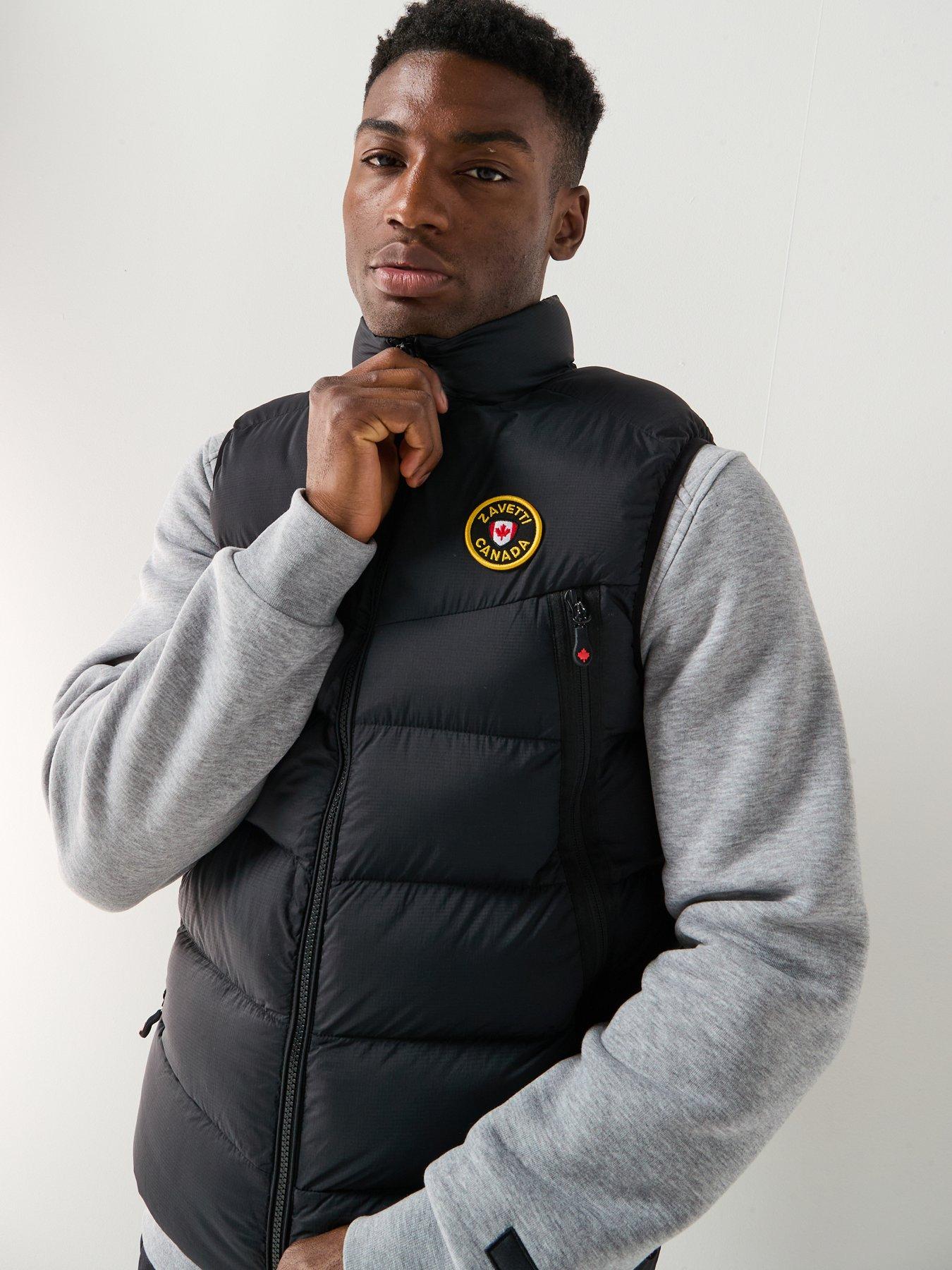 Zavetti Canada Malvini Padded Gilet Black Very
