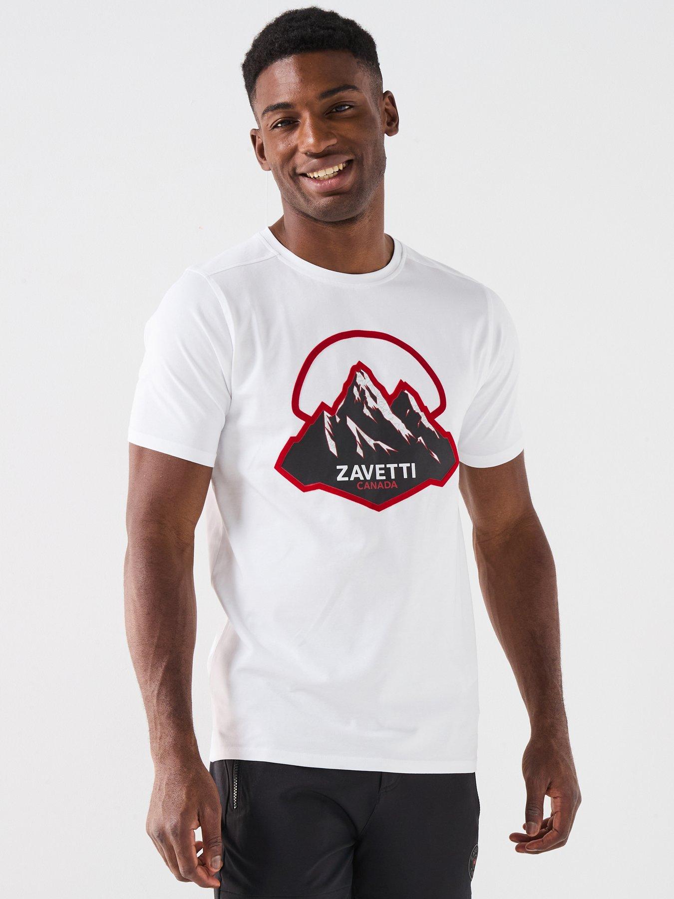 Zavetti Canada Mentis Graphic Short Sleeve T-Shirt - White
