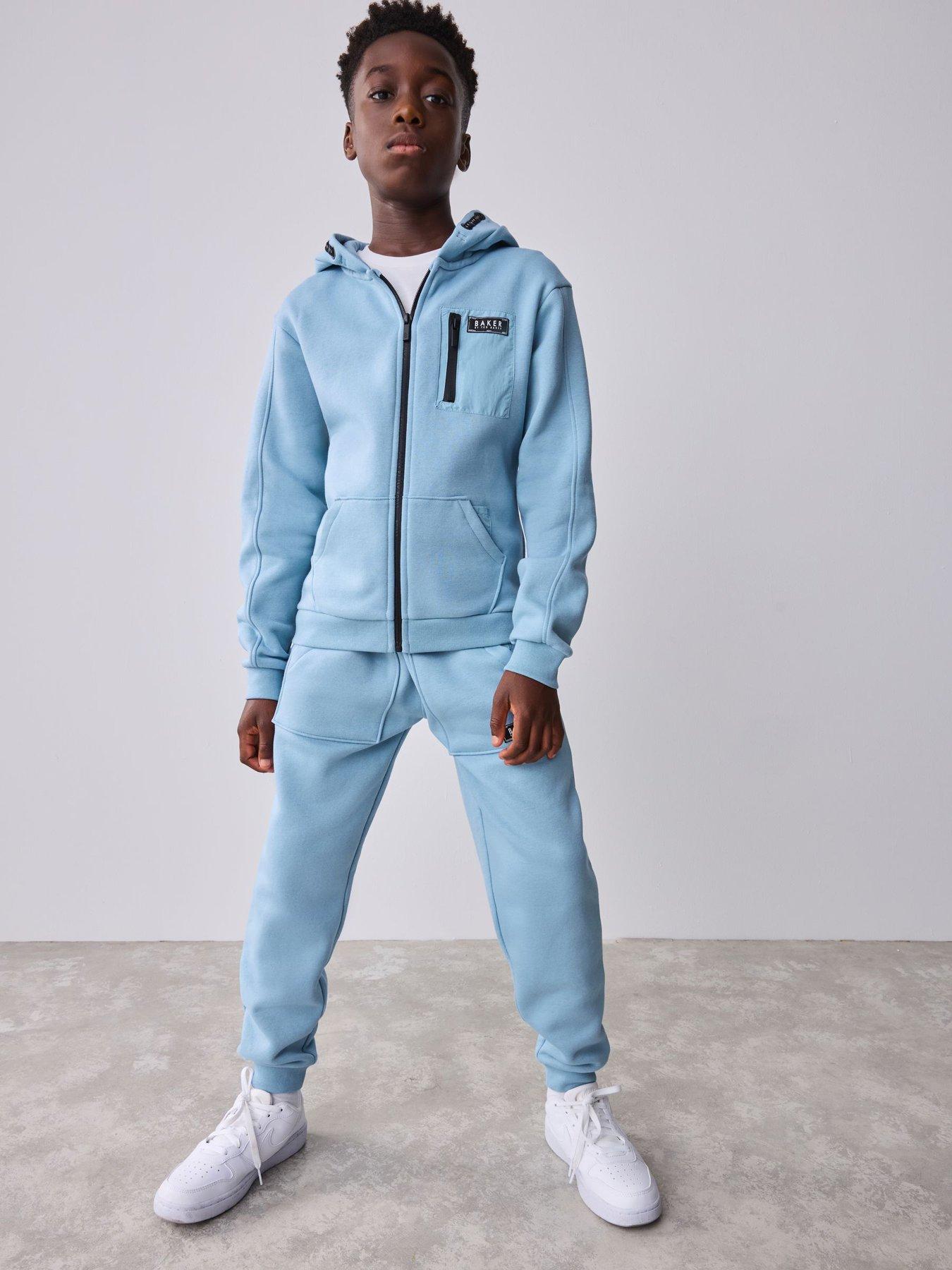 Image 1 of 6 of Ted Baker Boys Hoodie Set - Blue