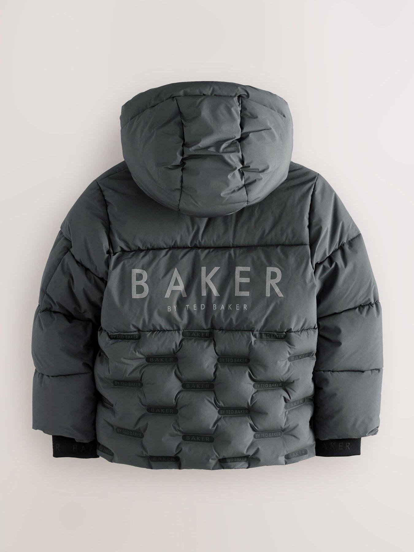 Image 5 of 6 of Ted Baker Boys Heatseal Coat - Grey