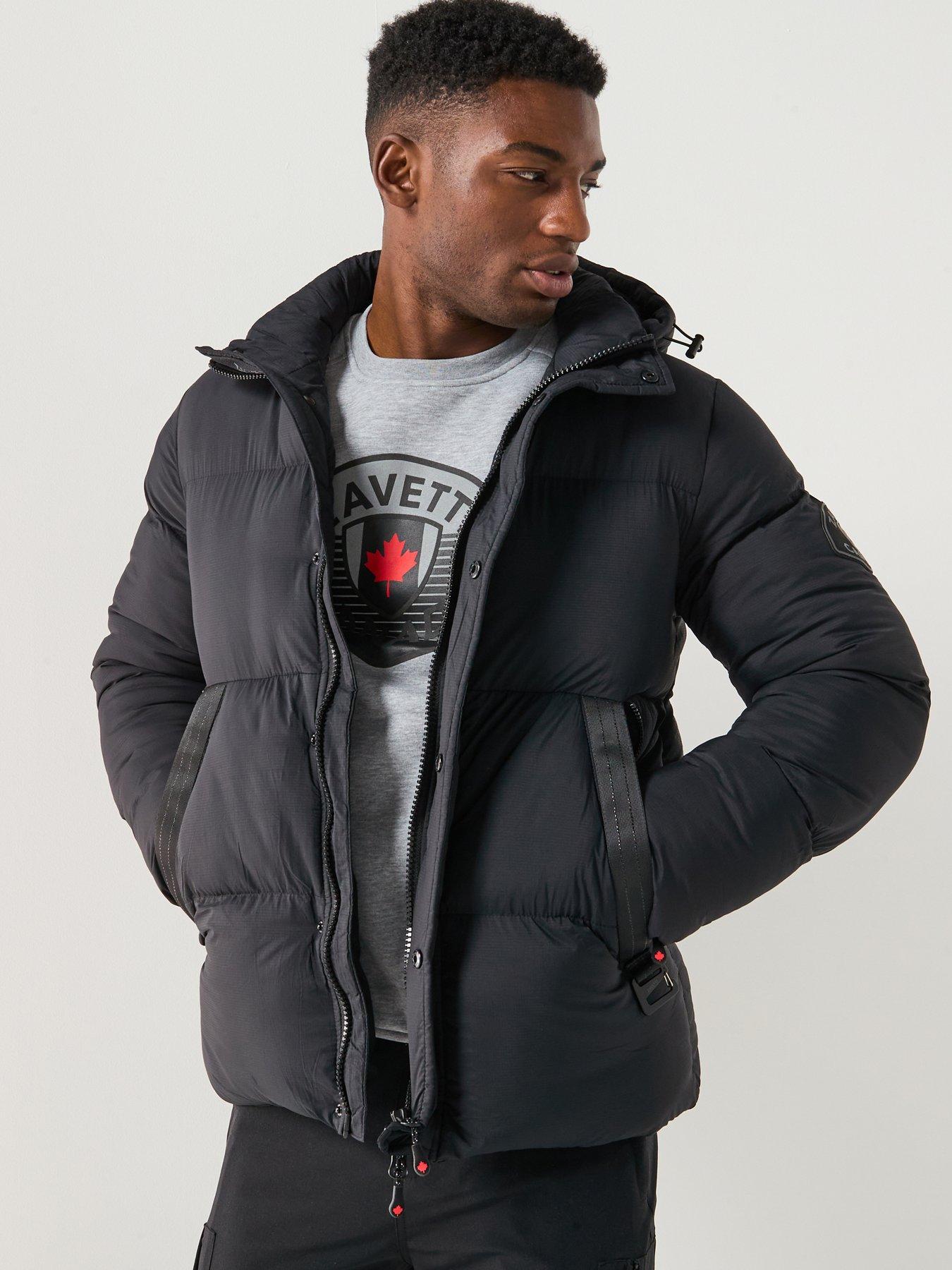 Zavetti Canada Rovino Padded Coat - Black