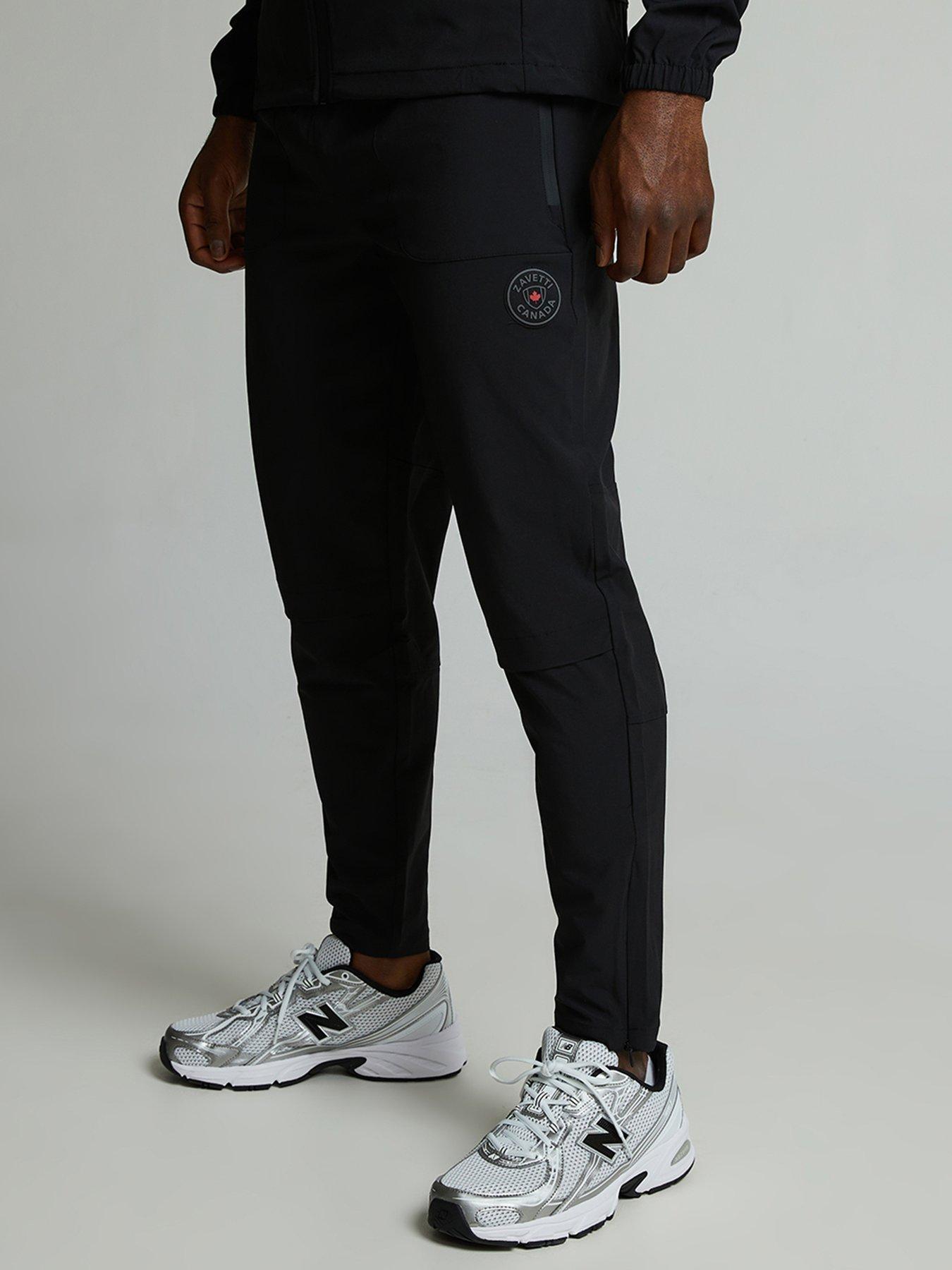 Zavetti Canada Verozo Woven Drawstring Trousers - Black