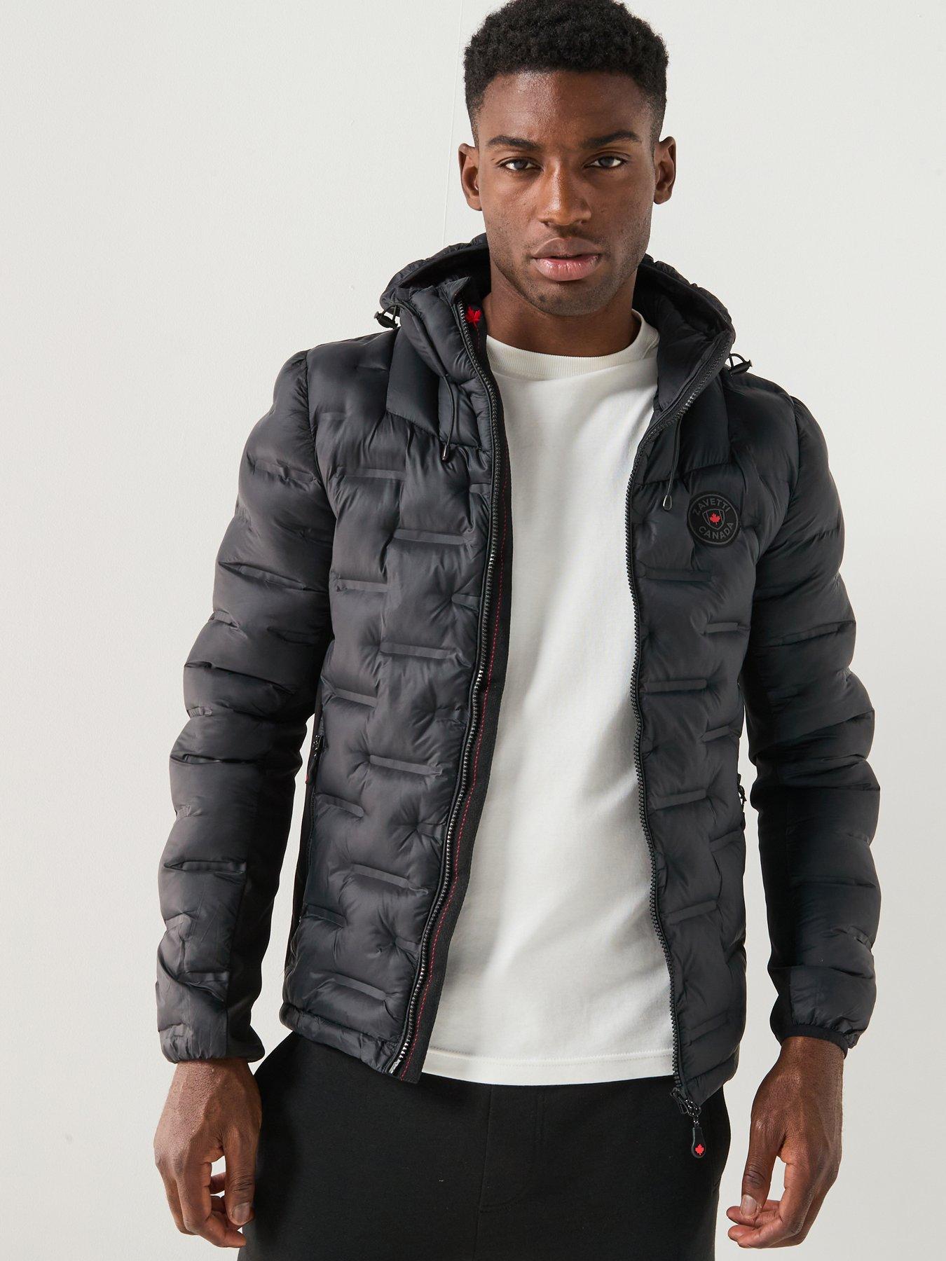 undefined Zavetti Canada Vuziro Hybrid Padded Jacket - Black