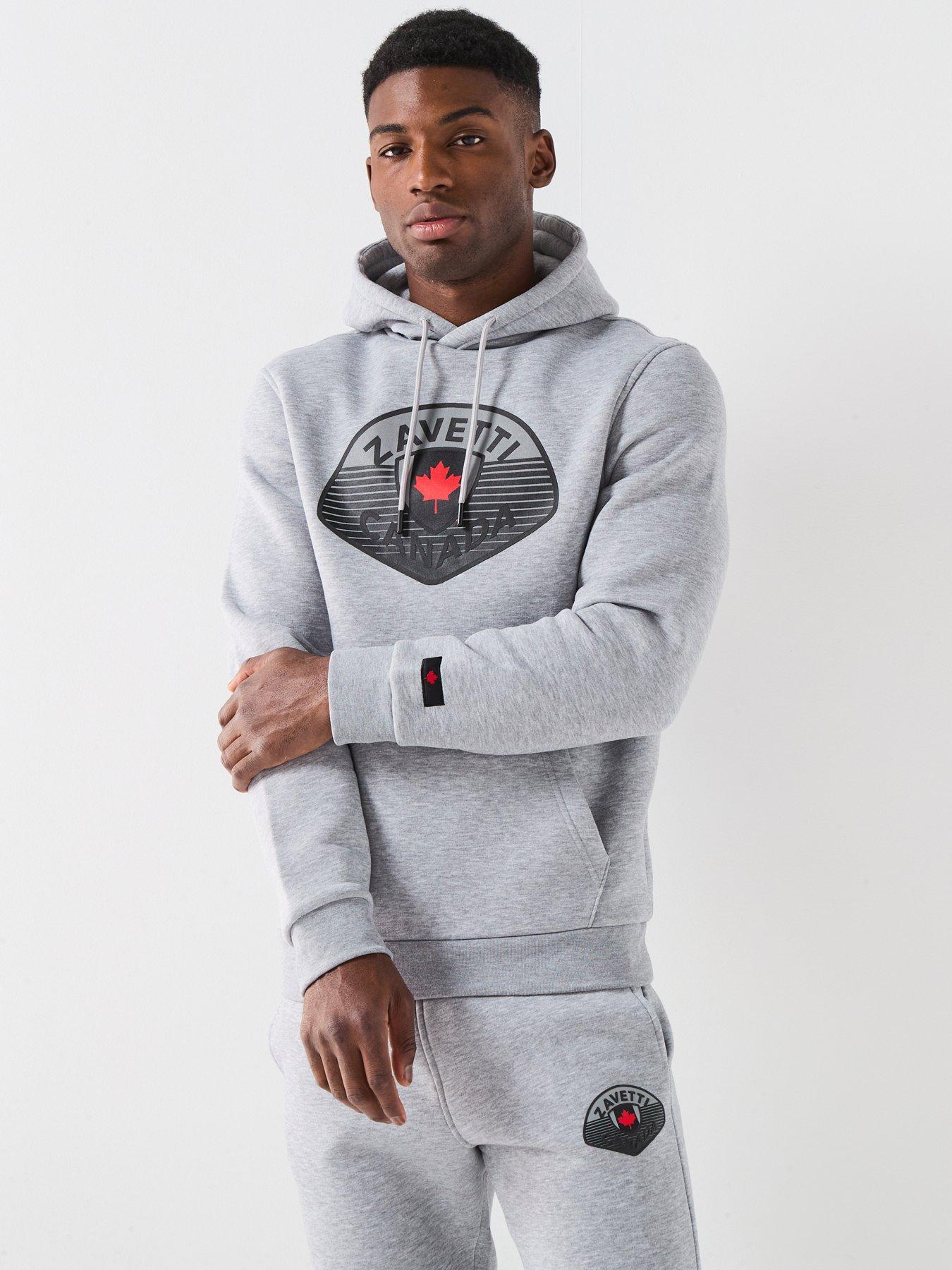Zavetti Canada Botticini Classic Large Logo Tracksuit - Grey