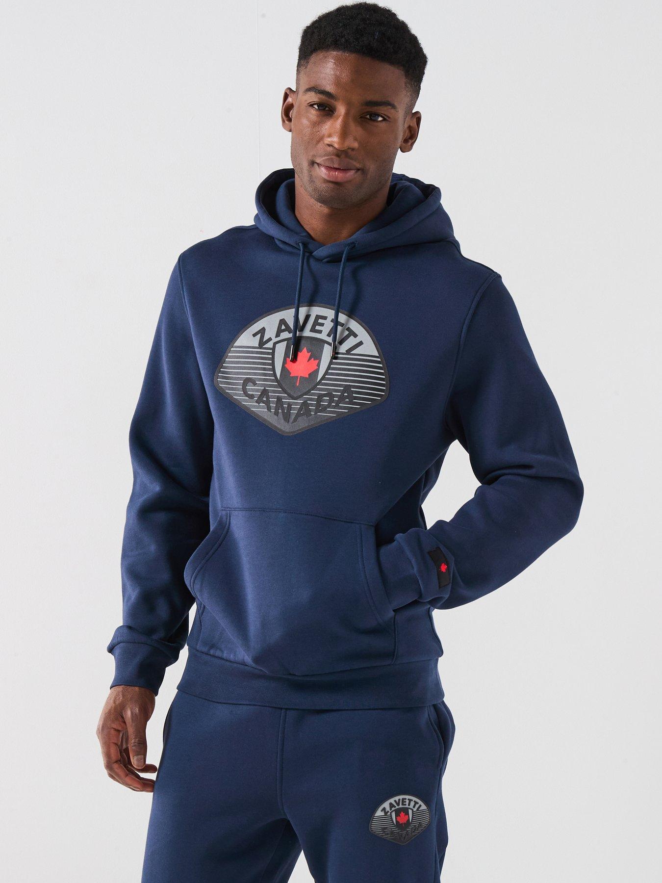 Zavetti Canada Botticini Classic Large Logo Tracksuit - Navy