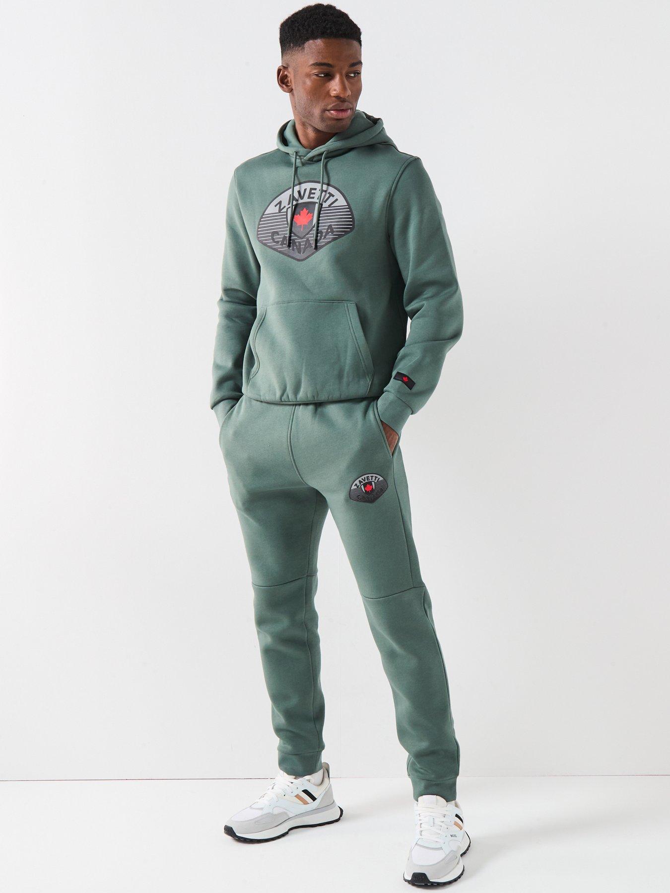 Zavetti Canada Botticini Classic Large Logo Tracksuit - Green