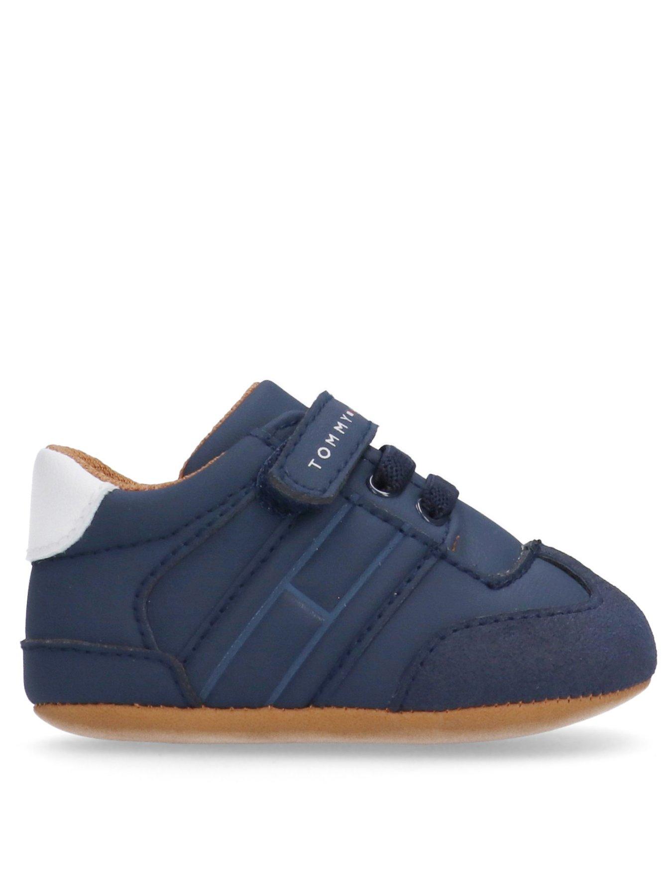 undefined Baby Boys Low Cut Velcro Sneaker - Blue
