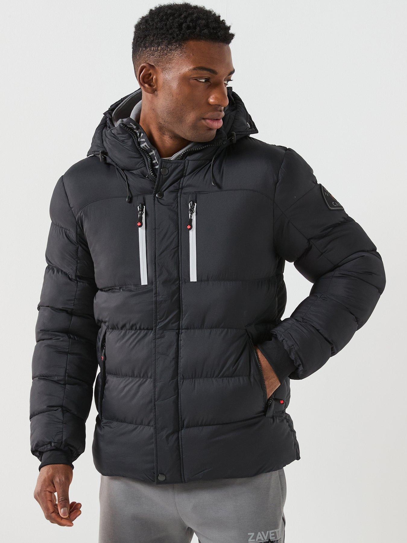 Image 1 of 6 of Zavetti Canada Atlin 2.0 Padded Coat - Black
