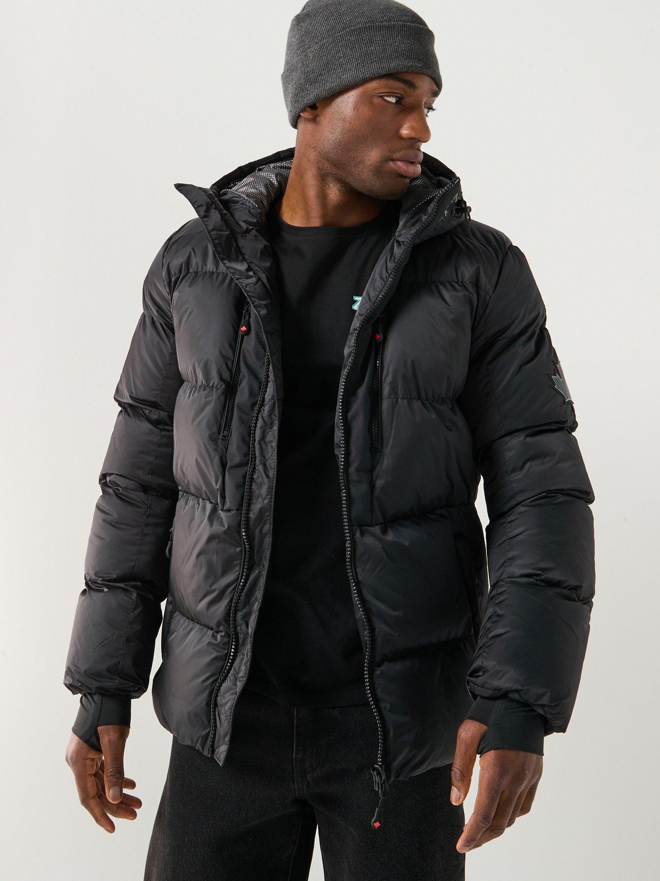 Zavetti Canada Novallini Padded Coat - Black
