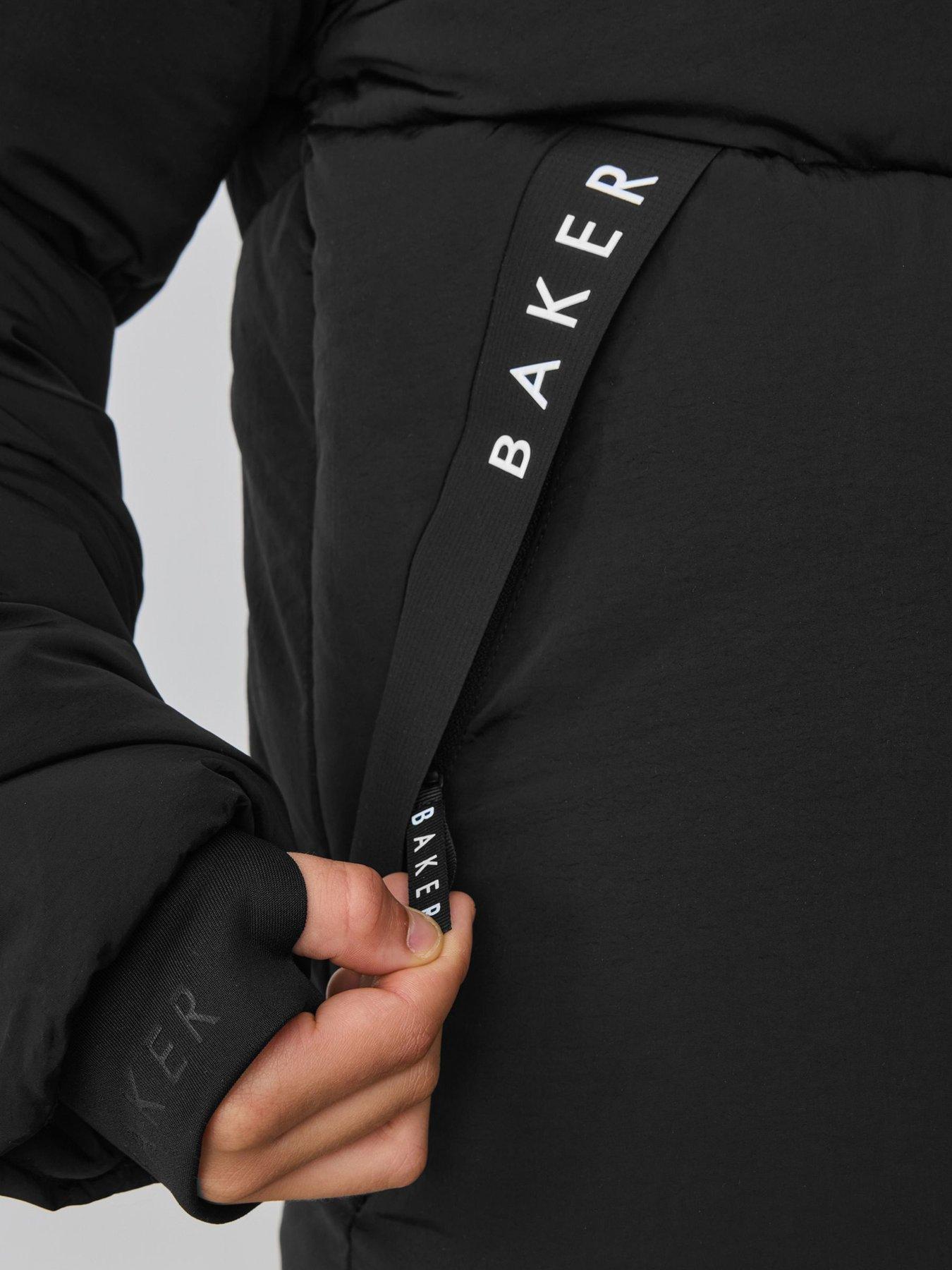 Image 2 of 7 of Ted Baker Boys Back To School Coat - Black