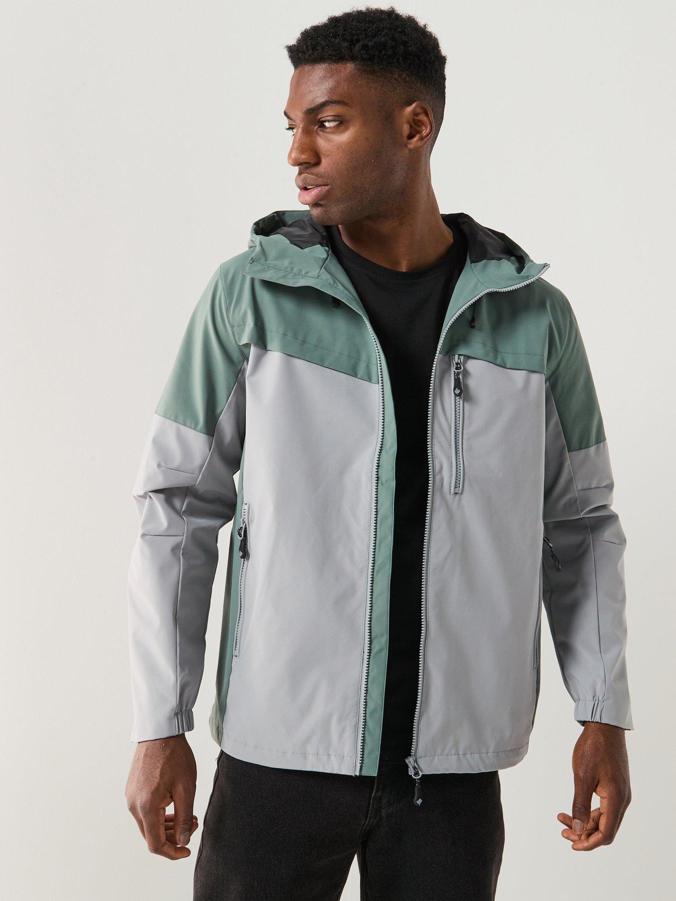 undefined Sevillio Technical Windbreaker Jacket - Grey