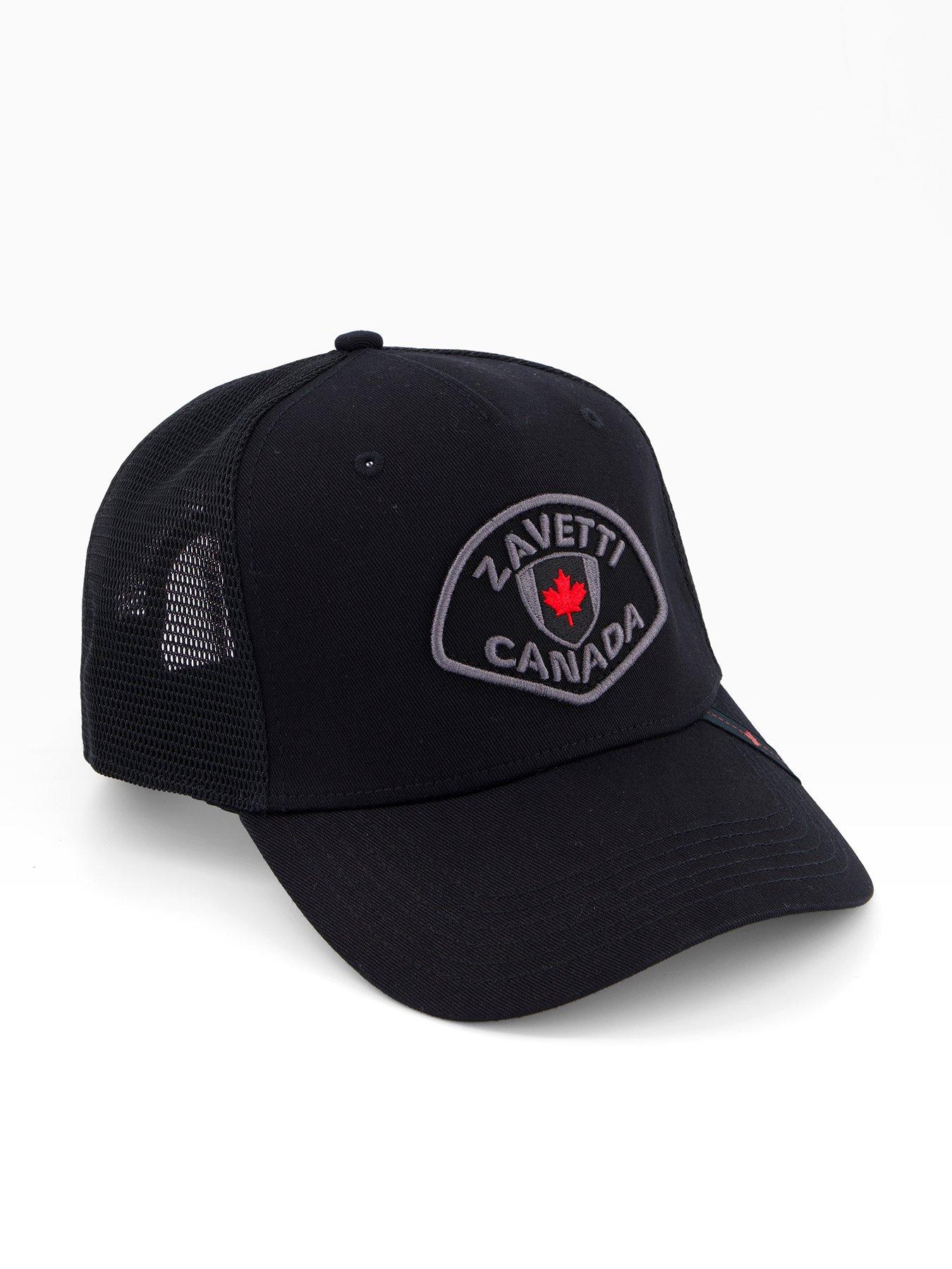 Zavetti Canada Picton Mesh Trucker Cap - Black