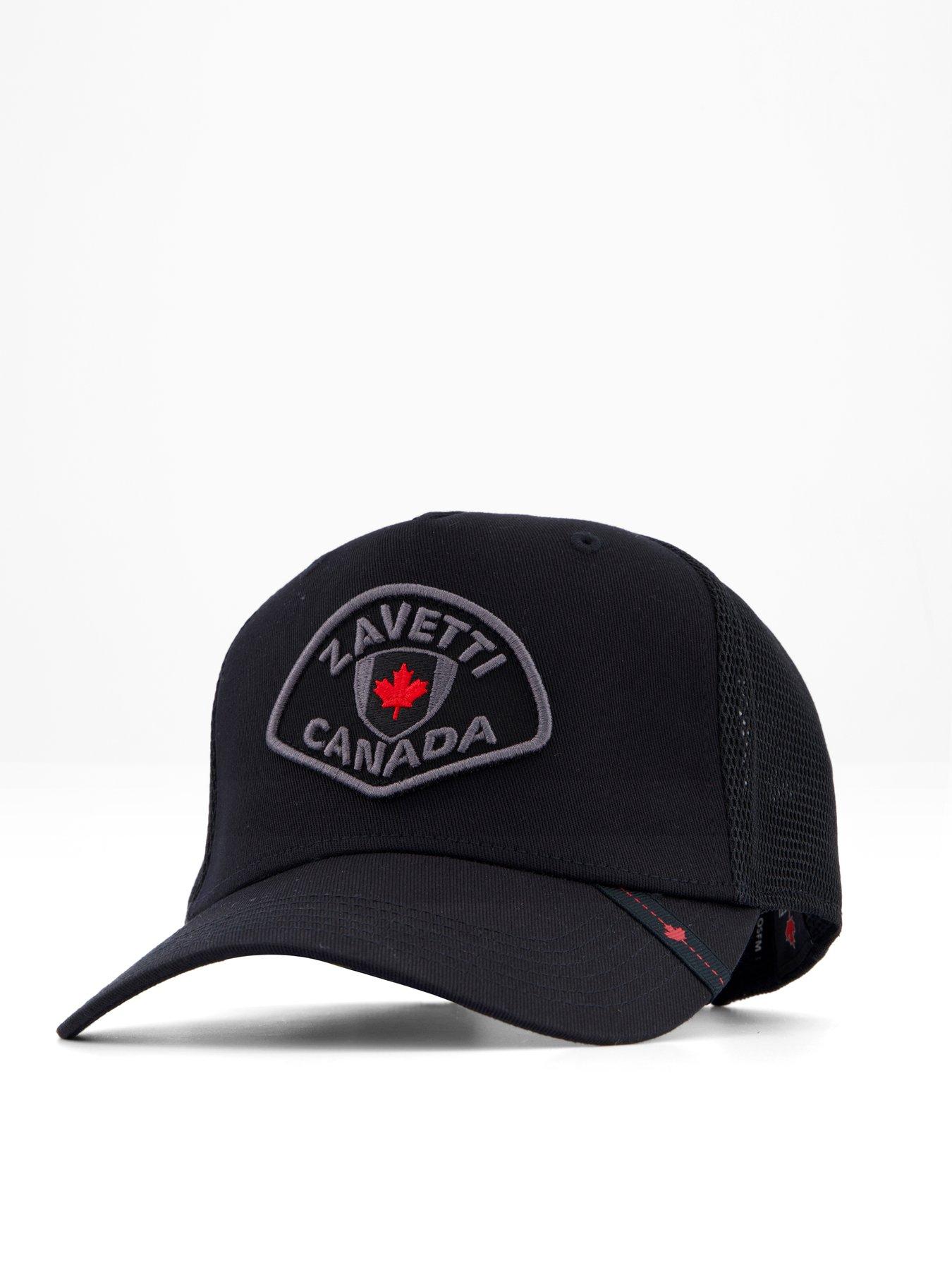 Zavetti Canada Picton Mesh Trucker Cap Black Very