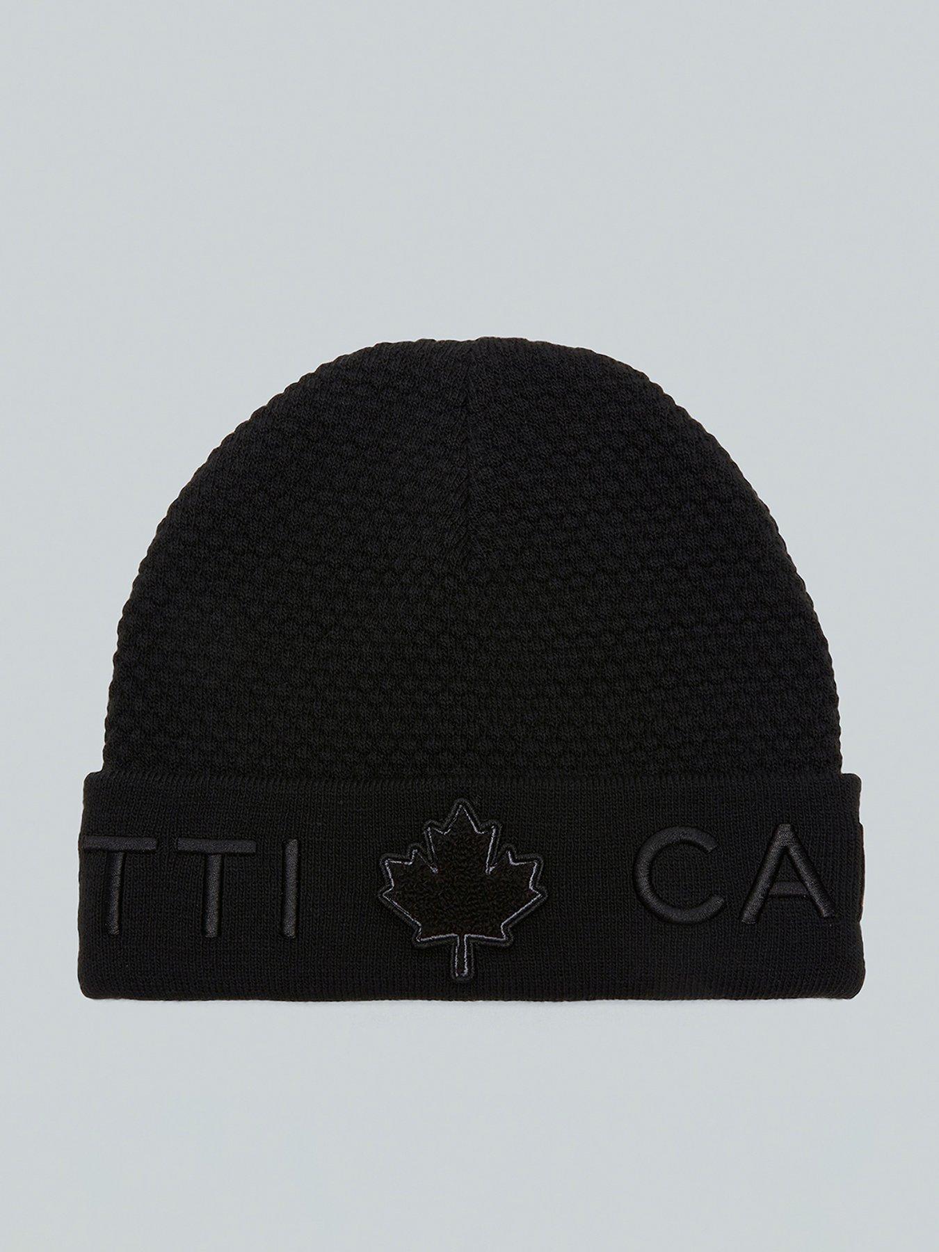 Zavetti Canada Avellaro Knitted Beanie - Black | Very