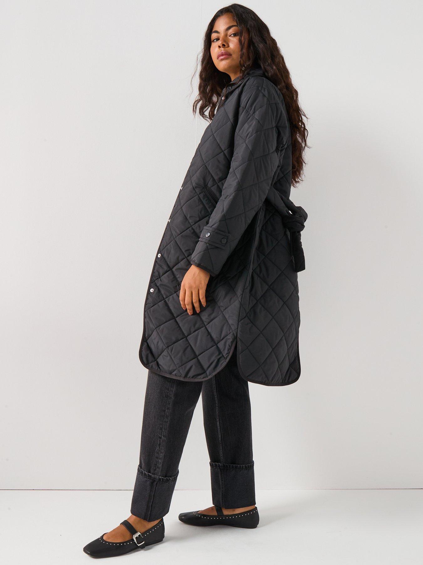 Fia Quilt Jacket Black Jakkes Fra Liberte