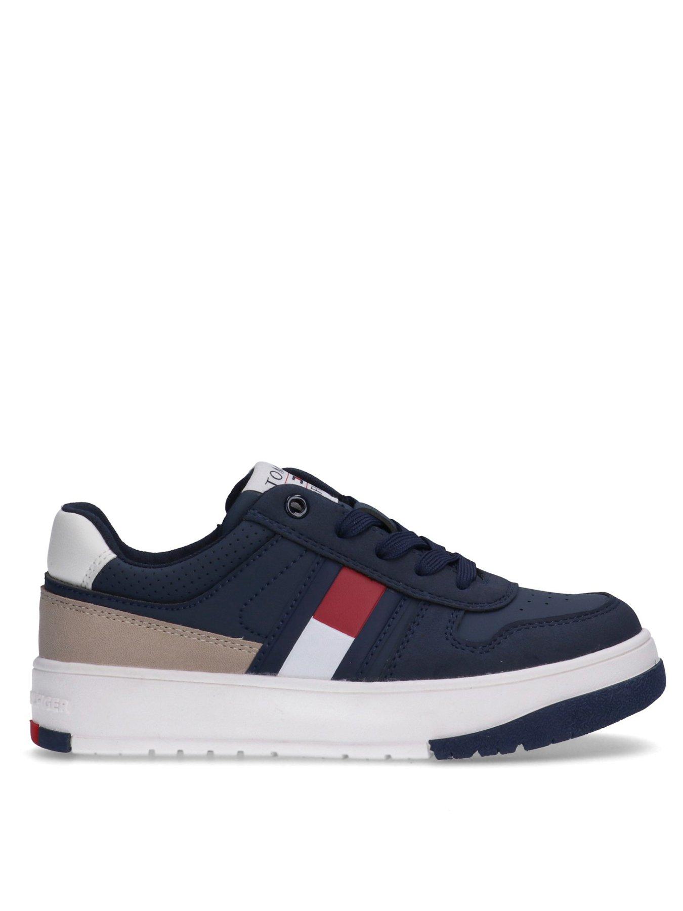 undefined Boys Flag Low Cut Lace-Up Sneakers - Blue