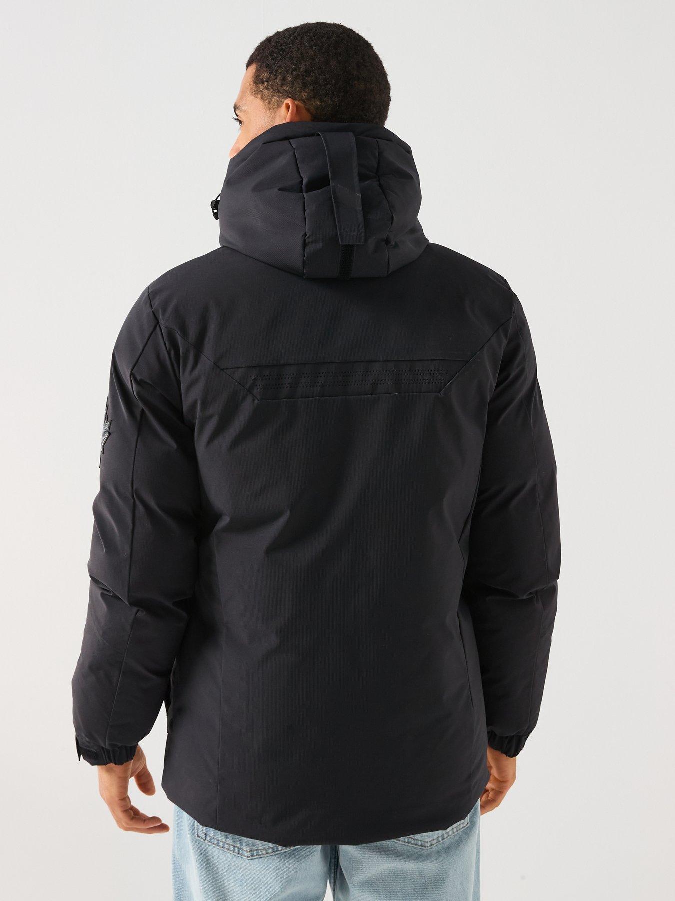 Image 2 of 6 of Zavetti Canada Eranio Padded Parka Coat - Black