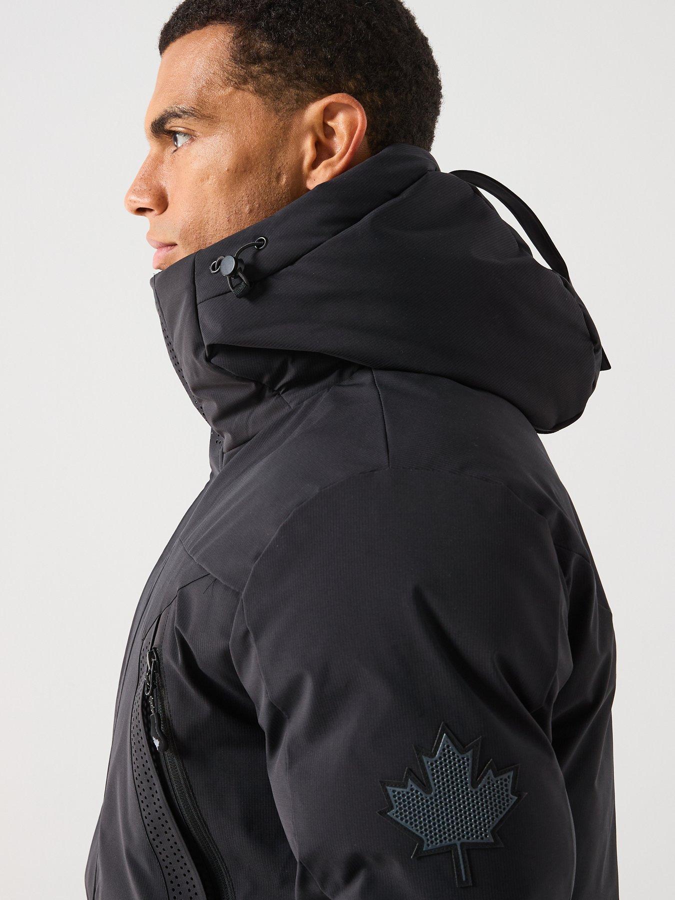 Image 4 of 6 of Zavetti Canada Eranio Padded Parka Coat - Black