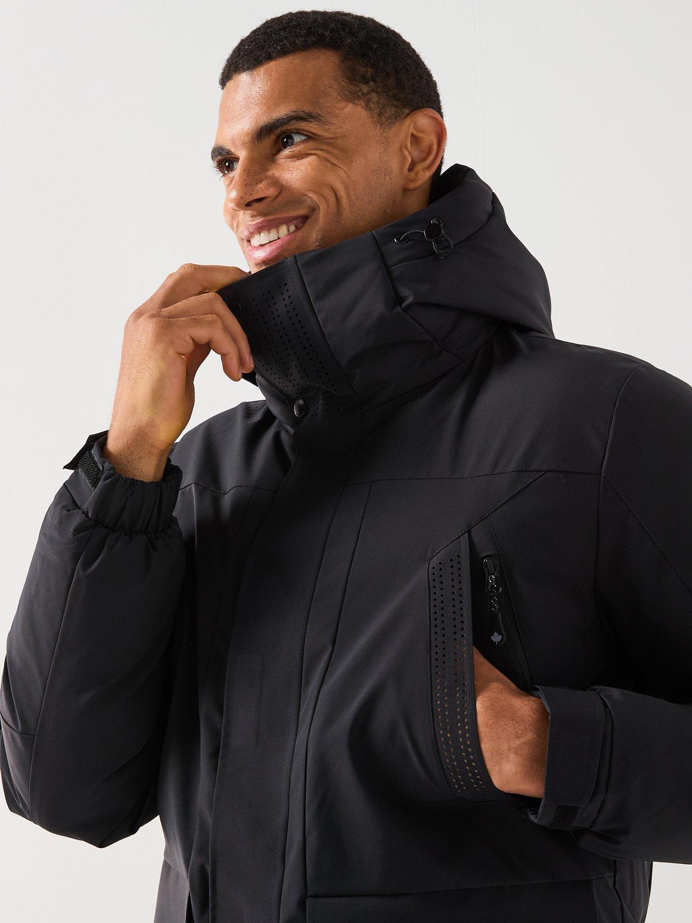 Image 5 of 6 of Zavetti Canada Eranio Padded Parka Coat - Black