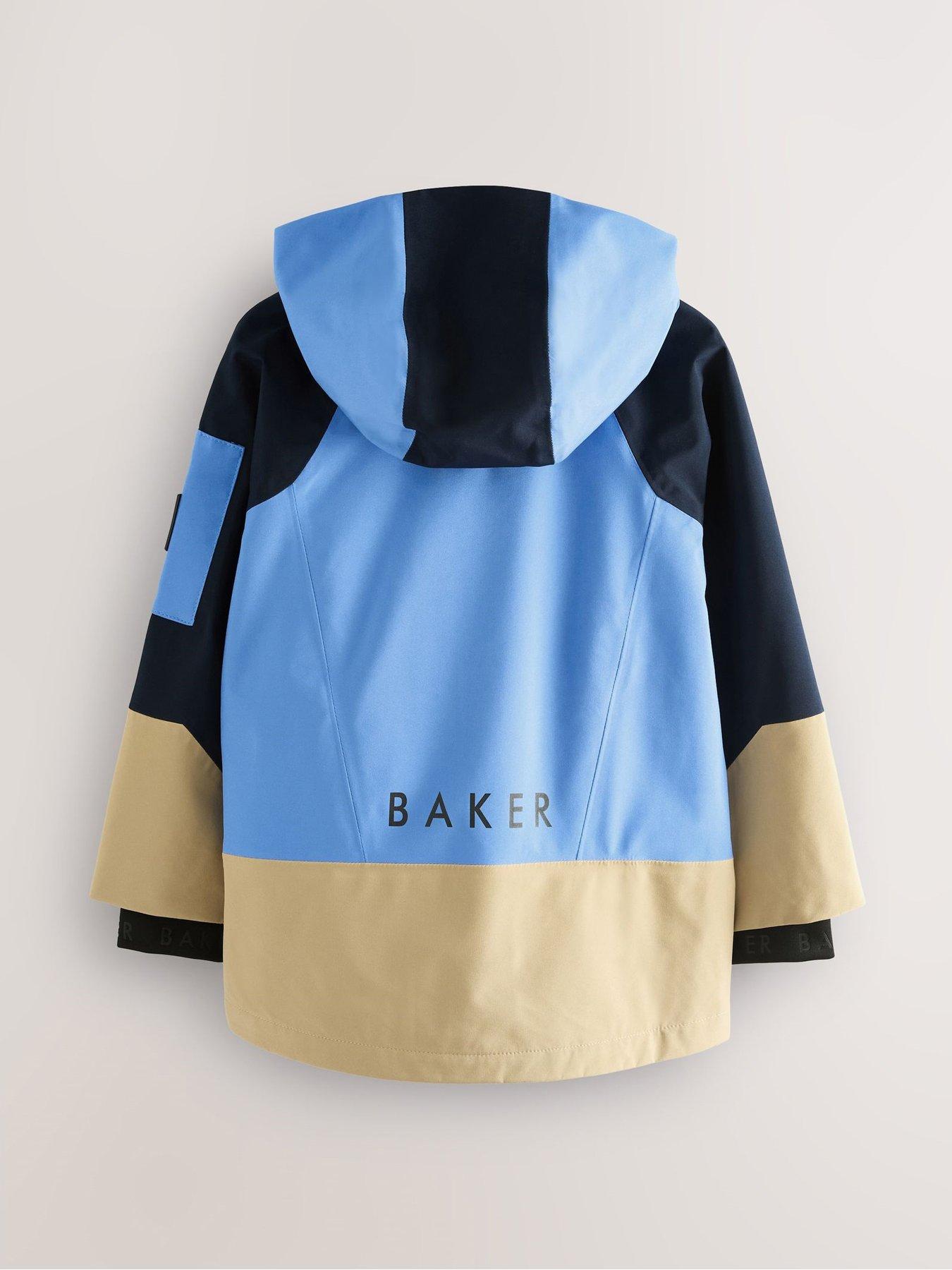 Image 6 of 6 of Ted Baker Boys Colourblock Coat - Beige