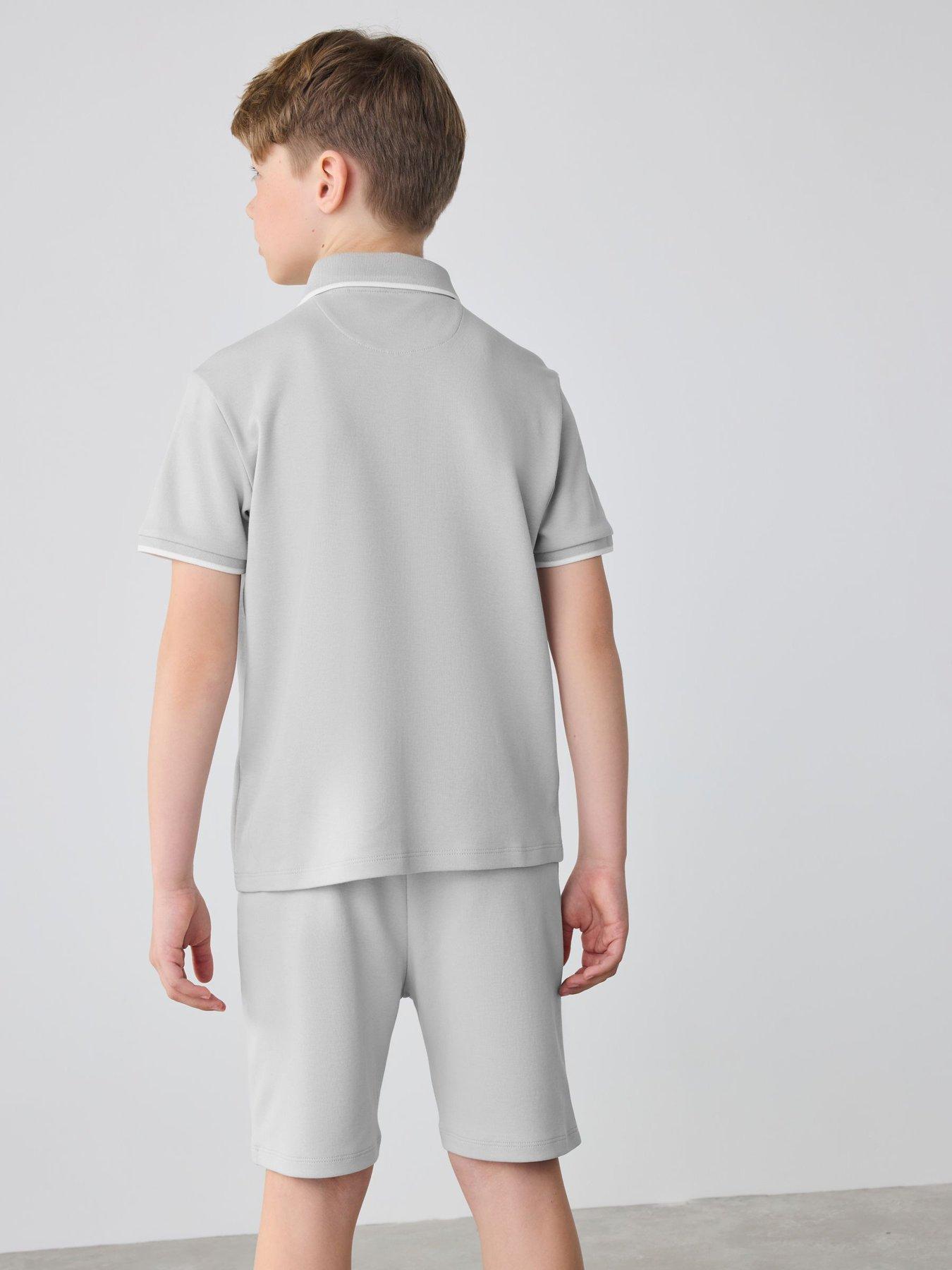 Image 2 of 6 of Ted Baker Boys Polo Set - Grey