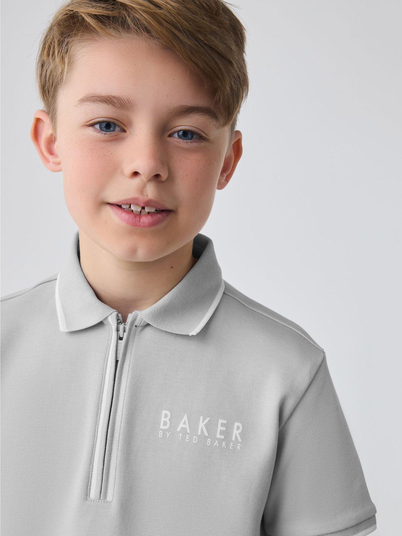 Image 4 of 6 of Ted Baker Boys Polo Set - Grey