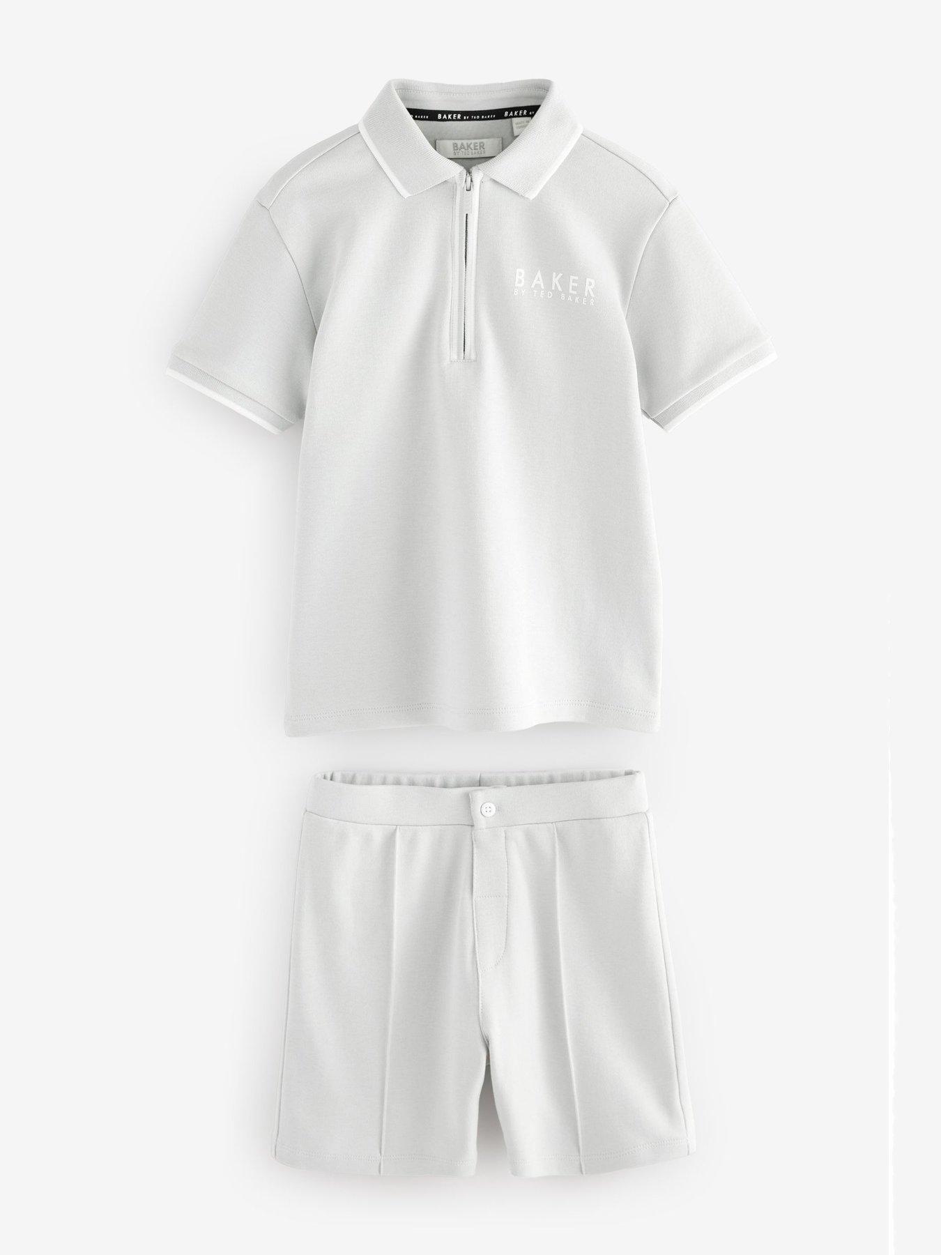Image 5 of 6 of Ted Baker Boys Polo Set - Grey