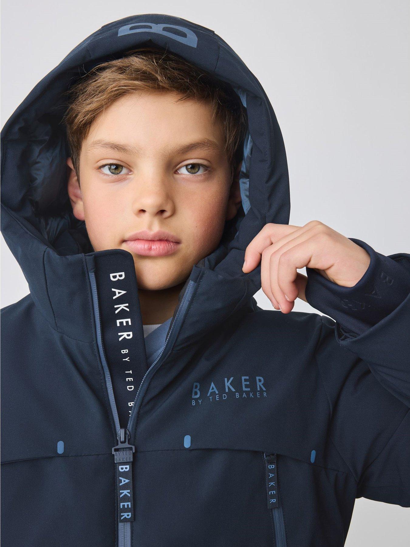 Navy Ted Baker Bow Jacket Ted Baker Boys Hybrid Parka Coat Navy Very