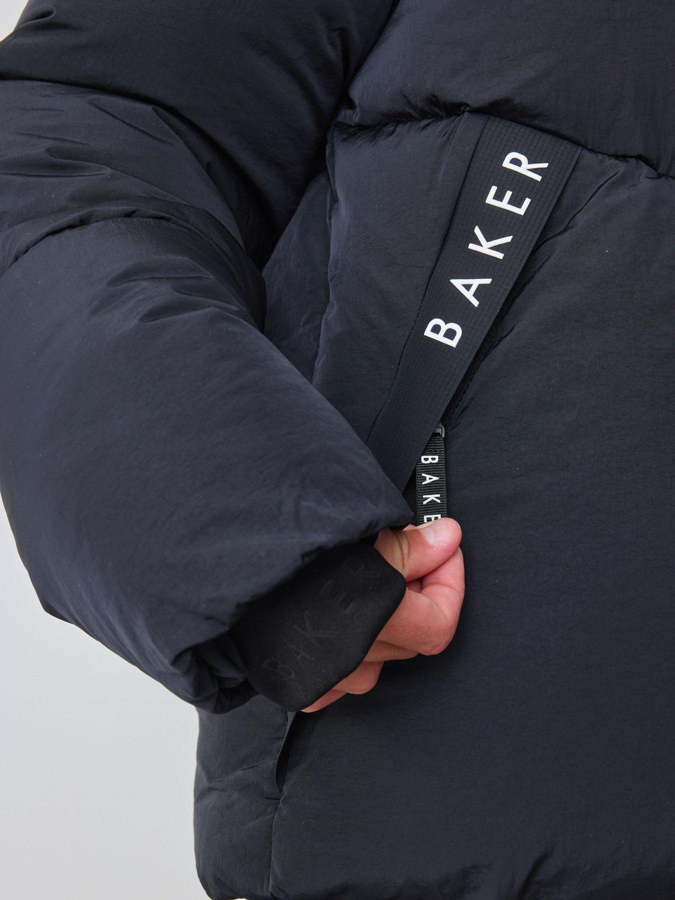 Image 4 of 6 of Ted Baker Boys Back To School Coat - Black