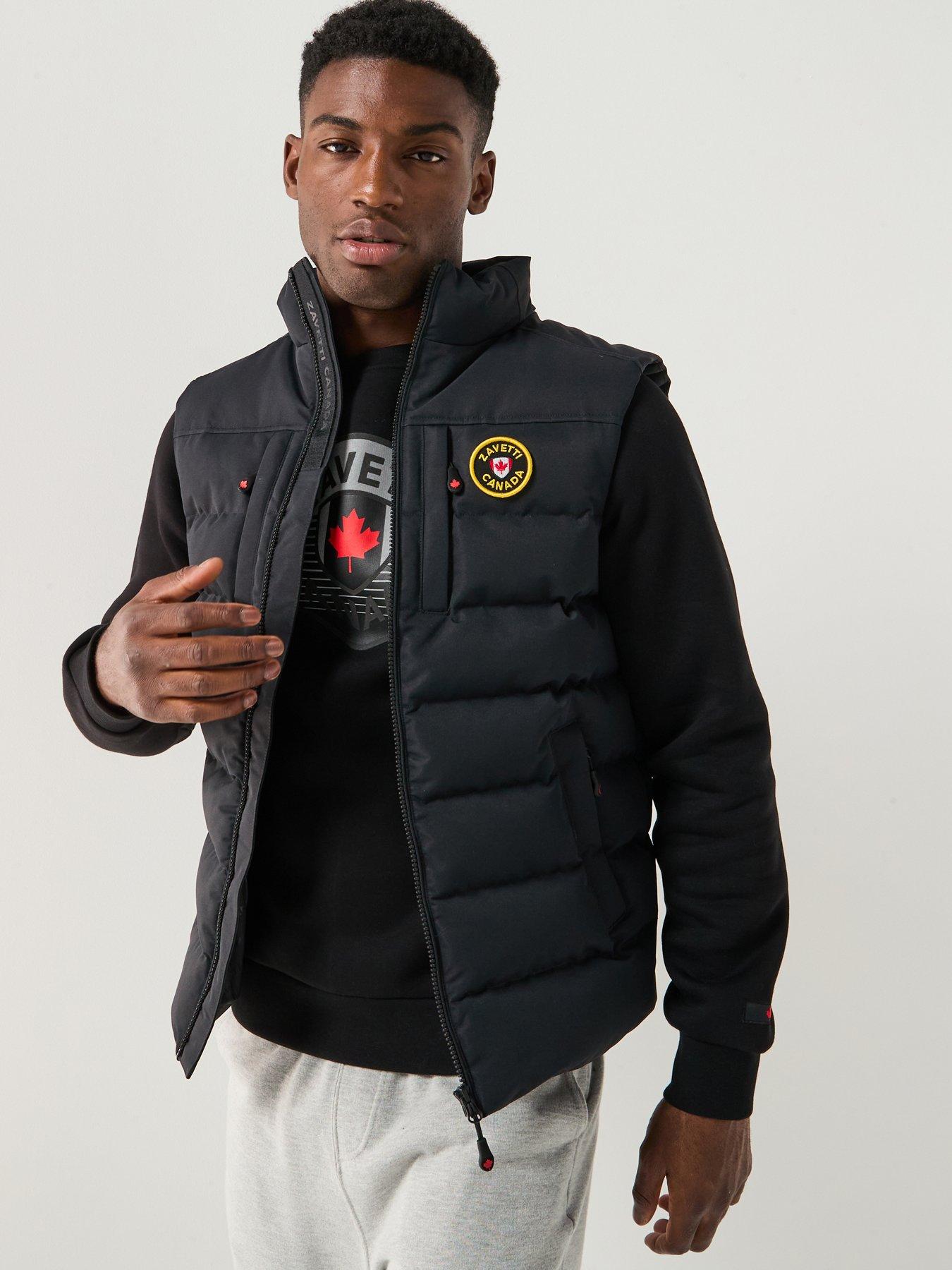 Zavetti Canada Oshawa 2.0 Padded Gilet - Black