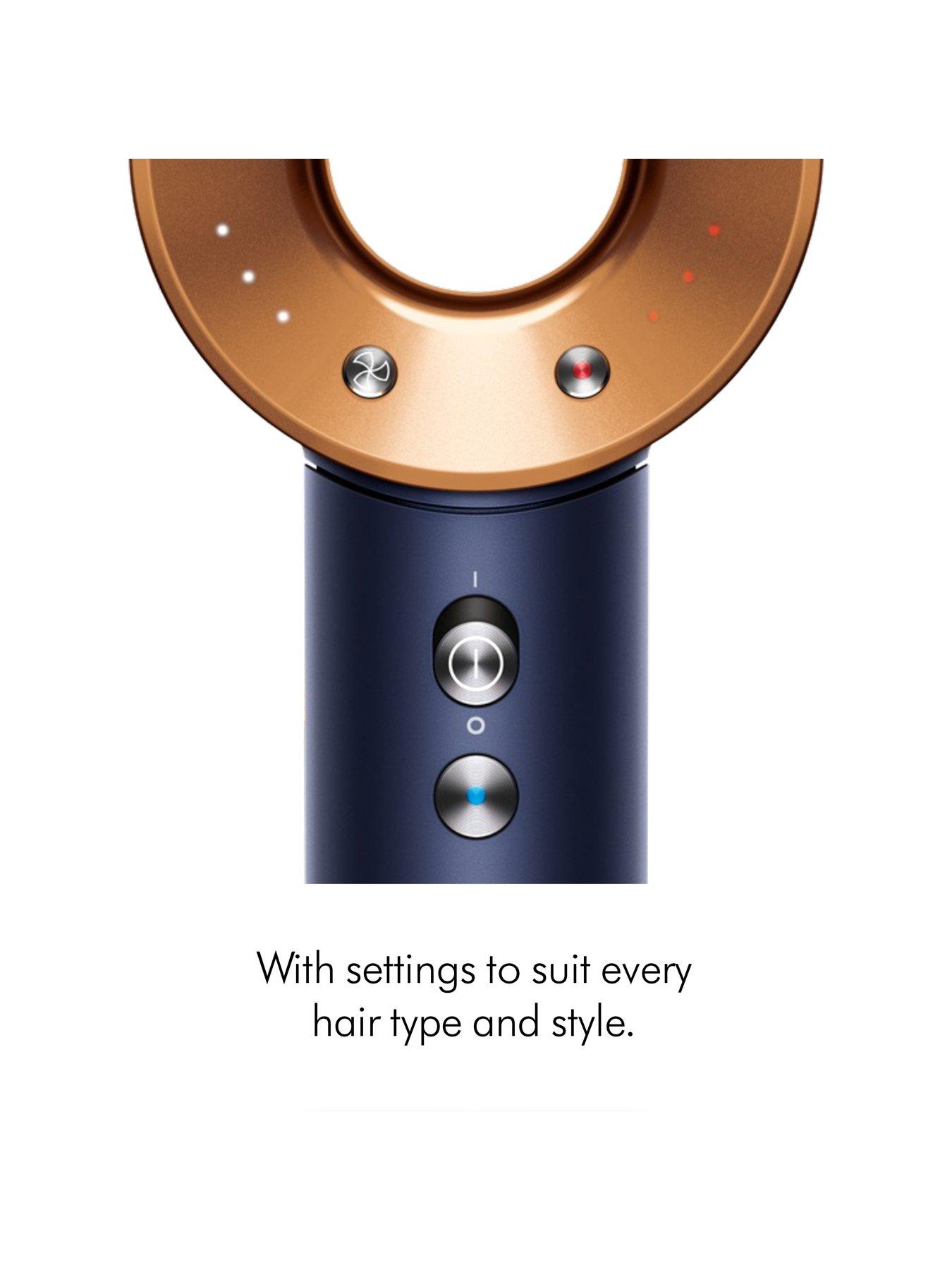 Image 4 of 7 of Dyson Supersonic Hairdryer &ndash; Prussian Blue for Curly/Coily Hair