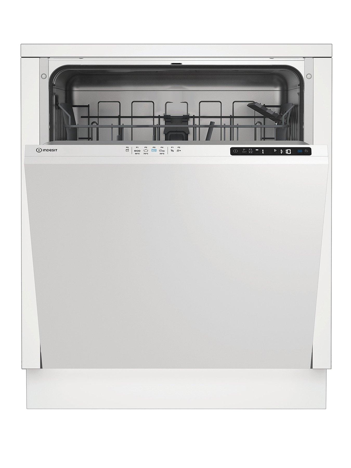Indesit IN2IE13DT70UK - Integrated Dishwasher - Black