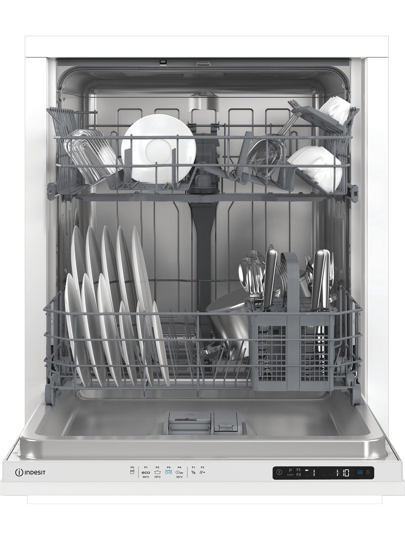 Image 2 of 2 of Indesit IN2IE13DT70UK - Integrated Dishwasher - Black