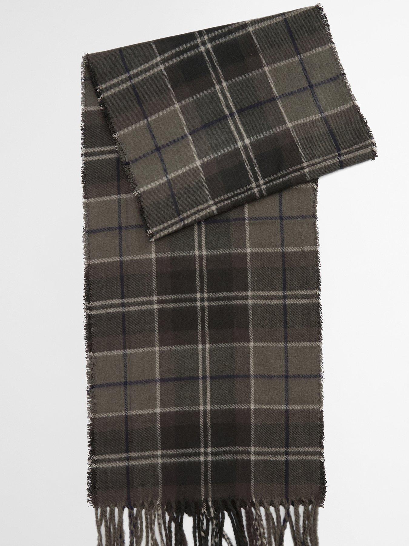 Image 2 of 3 of Barbour International Sweeper Beanie &amp; Scarf Gift Set - Black/ Mutli