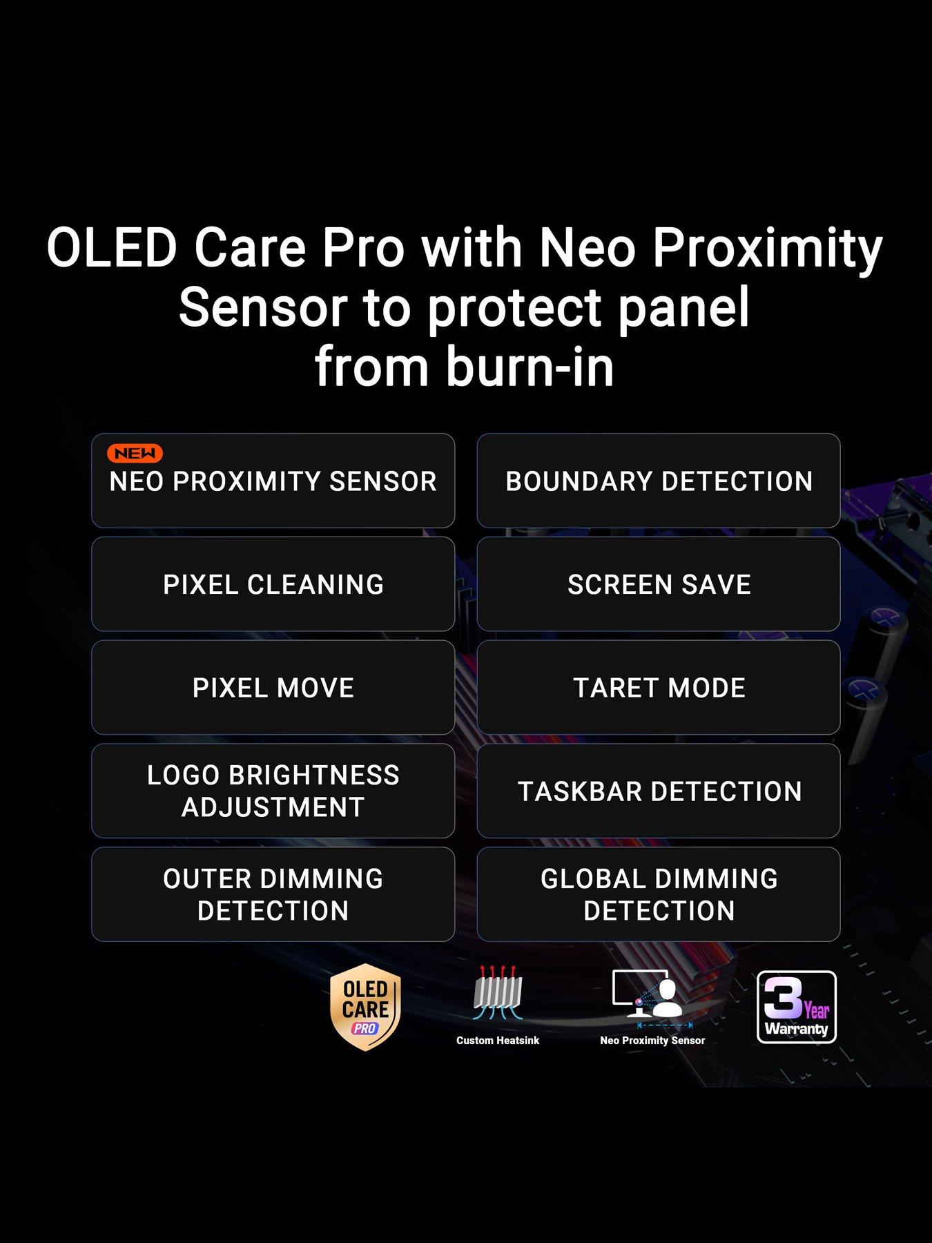 Image 4 of 7 of Asus ROG Strix OLED XG27UCDMG Gaming Monitor - 27in, 240Hz 4K UHD QD-OLED - 0.03ms response time