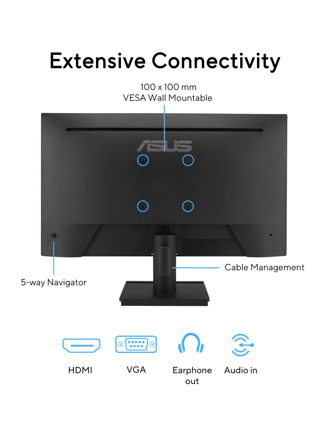 Image 6 of 7 of Asus VA249HG Eye Care Gaming Monitor - 24in 120Hz FHD (1920x1080), 1ms response time, Wall Mountable