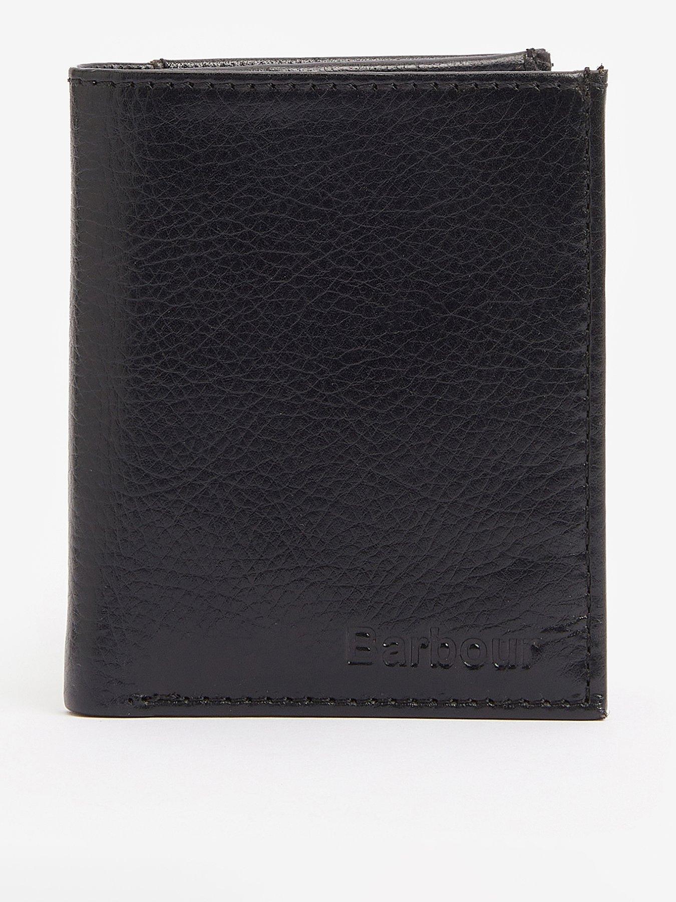 Barbour Colwell Small Billfold Wallet - Black