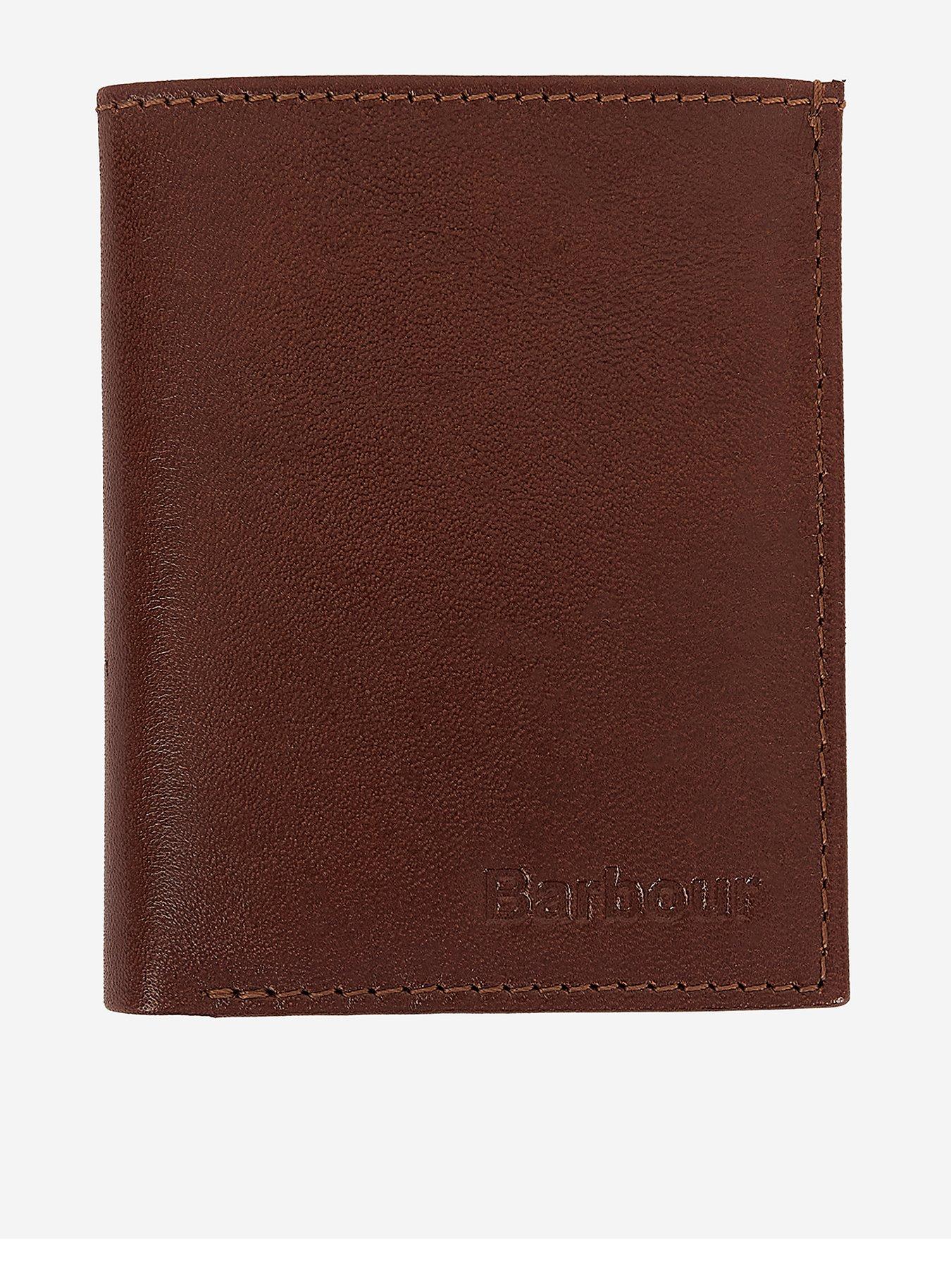 Barbour Colwell Small Billfold Wallet - Brown