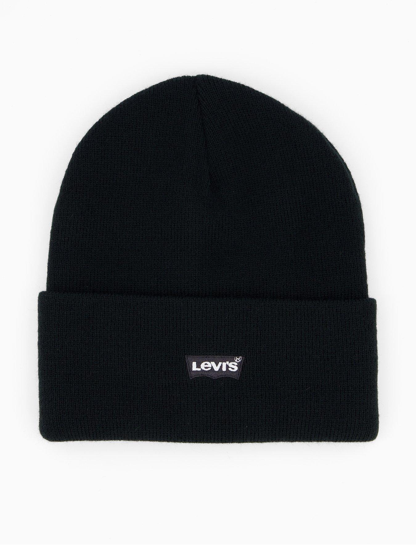 Levi's Boys Embroidered Beanie - Black