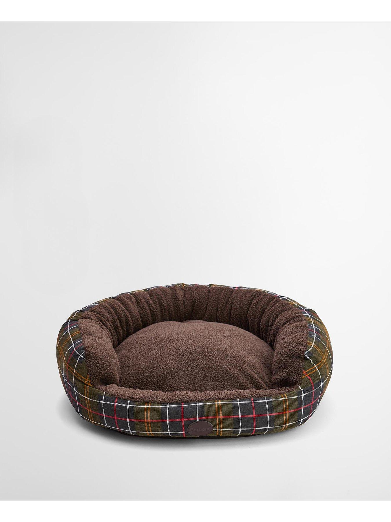 Image 2 of 4 of Barbour Dog Tartan Snuggle Bed 30" - Multi