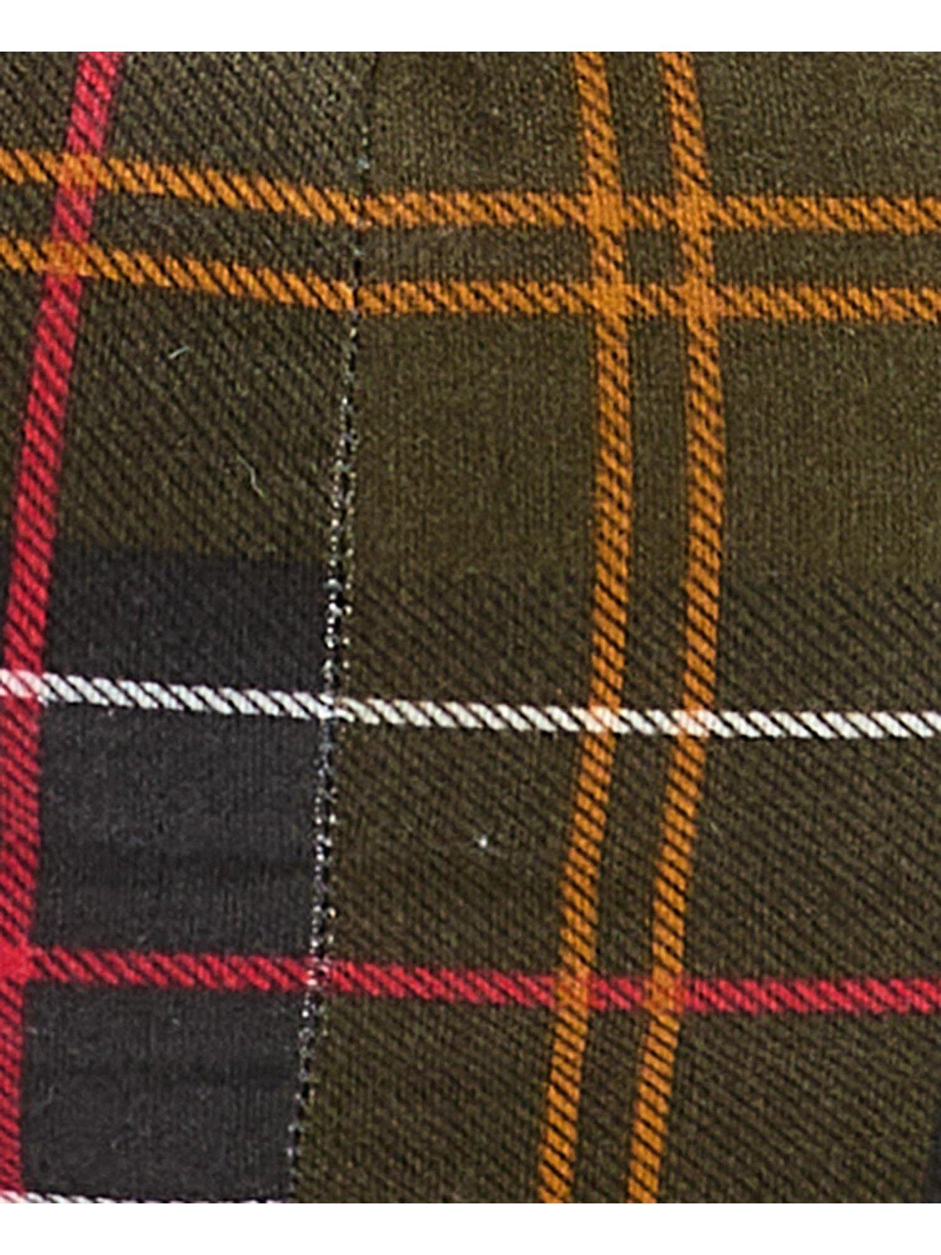 Image 4 of 4 of Barbour Dog Tartan Snuggle Bed 30" - Multi