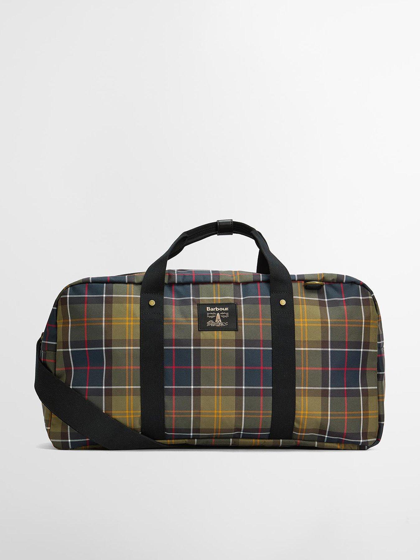 Barbour Torridon Tartan Holdall - Green Multi