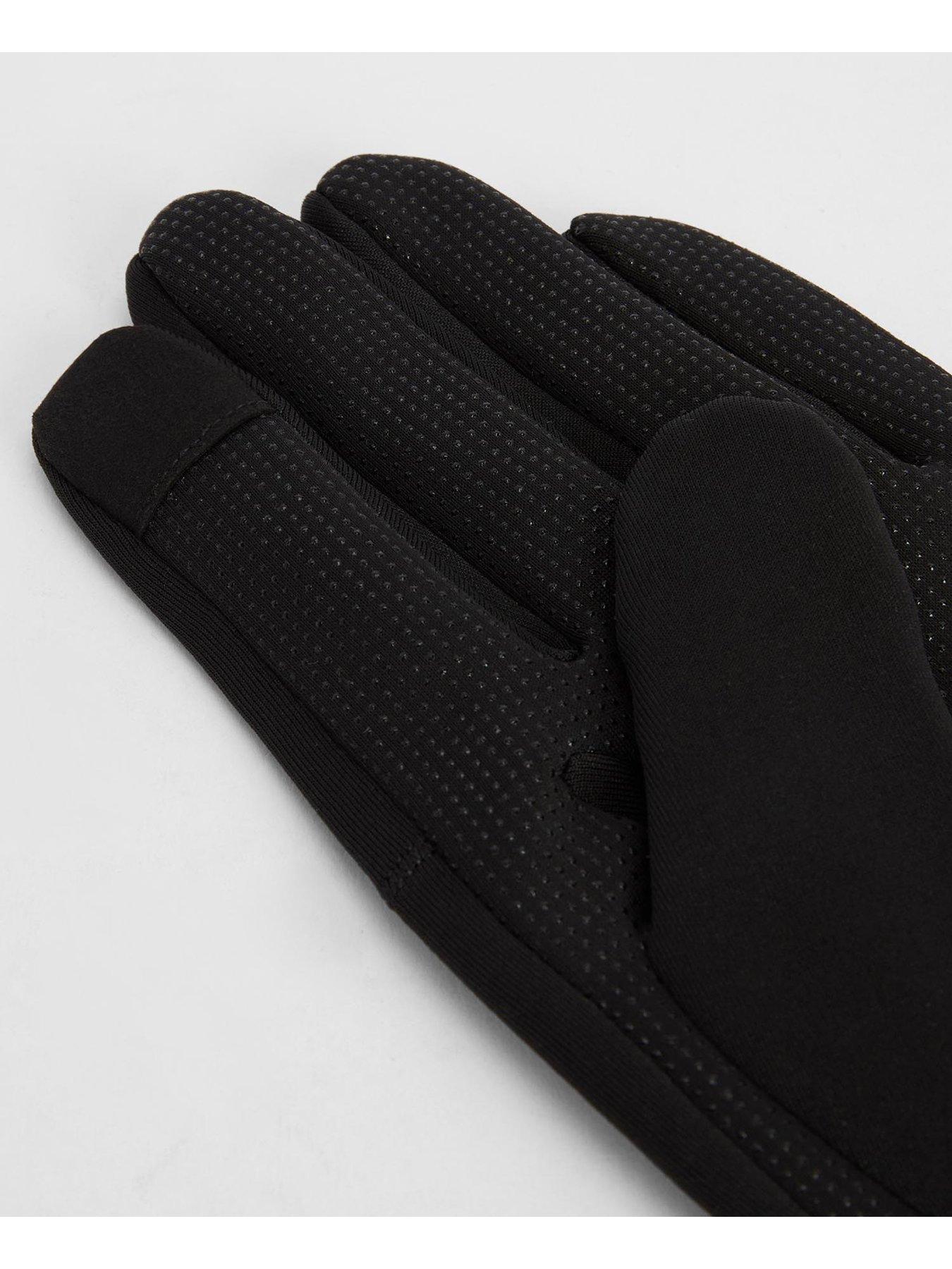 Image 2 of 4 of Barbour International Balfour Knitted Gloves - Black