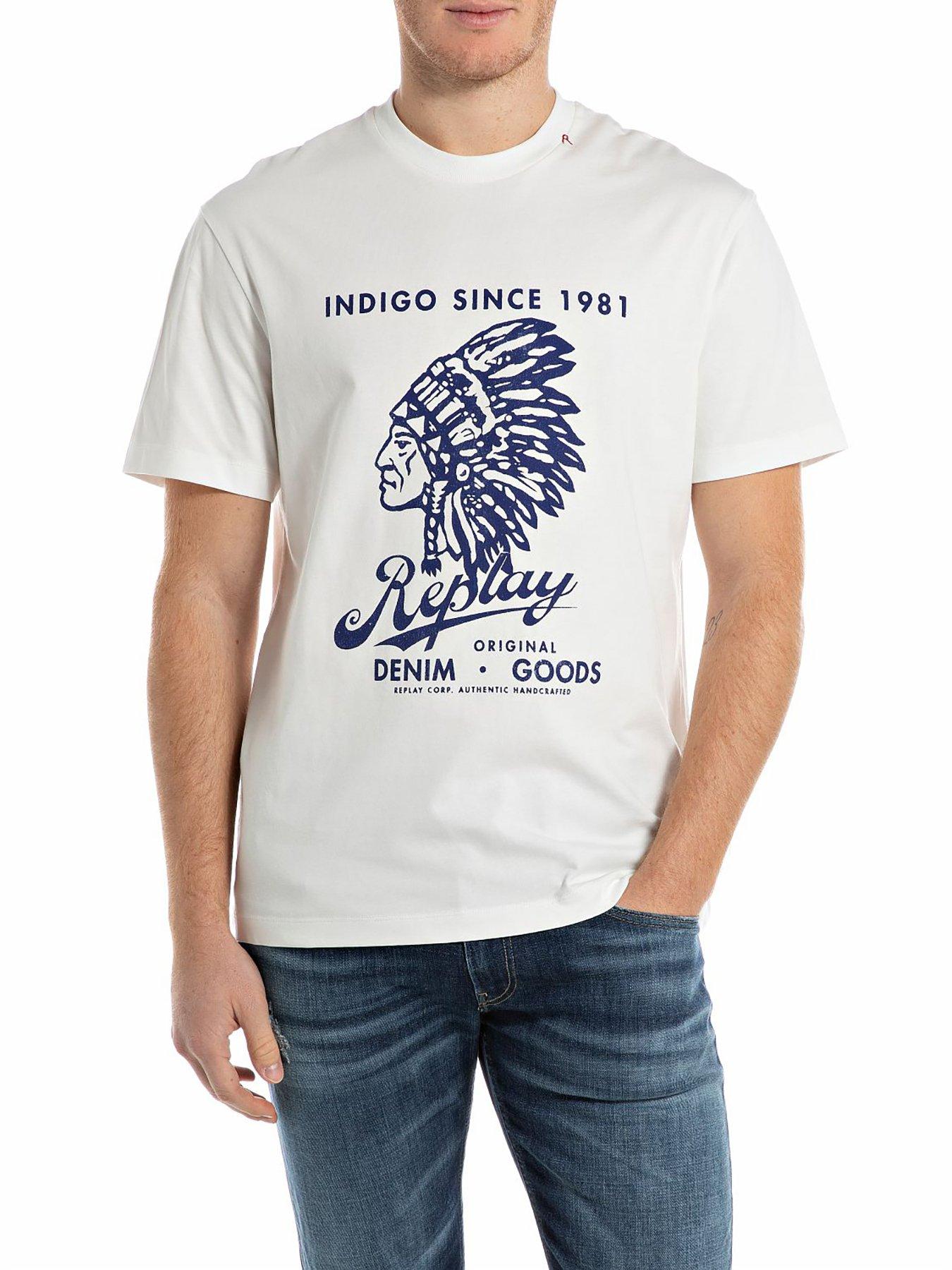 undefined Original Denim Goods Printed T-Shirt - White