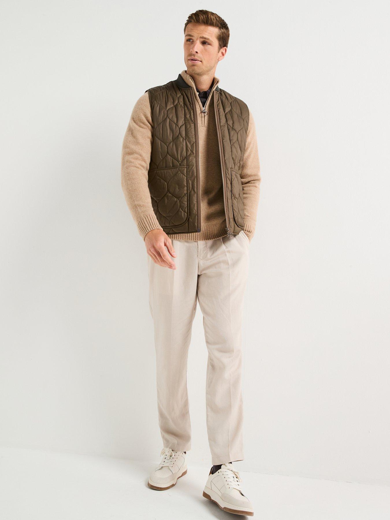 Image 3 of 5 of Barbour Re-engineered Utility Liddesdale Quilted Gilet - Khaki