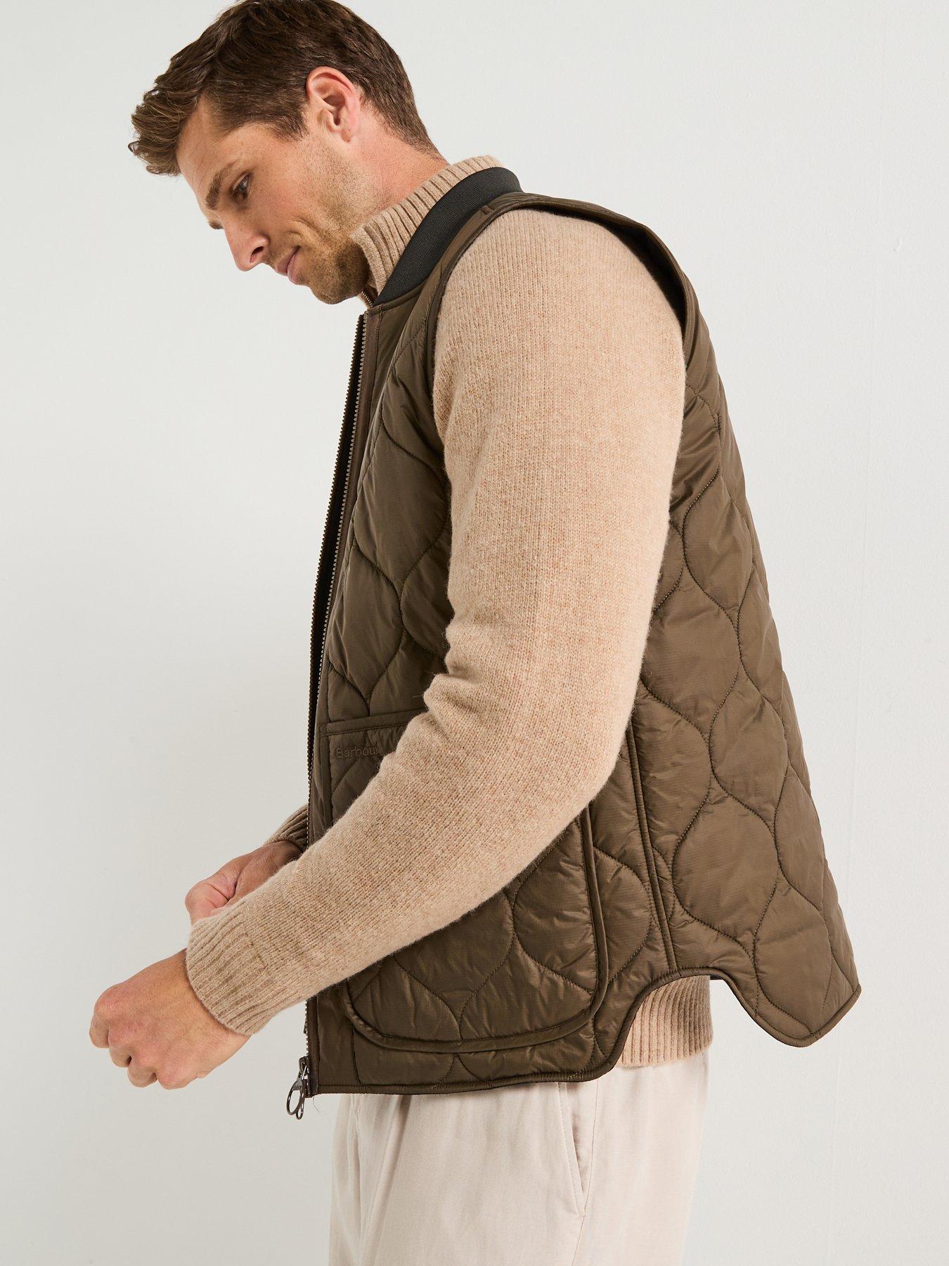 Image 5 of 5 of Barbour Re-engineered Utility Liddesdale Quilted Gilet - Khaki