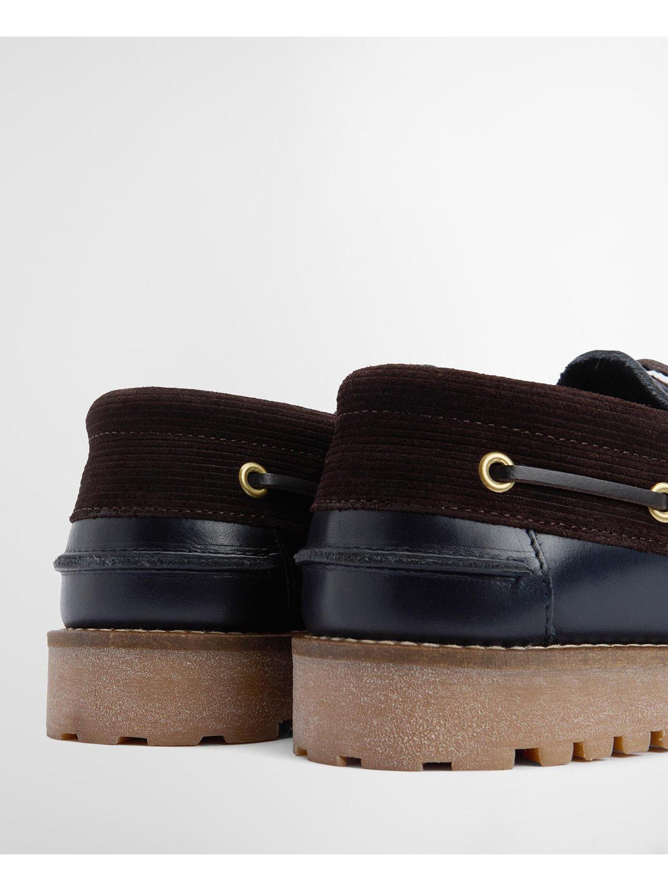 Barbour Deck Boat Shoes Navy Very